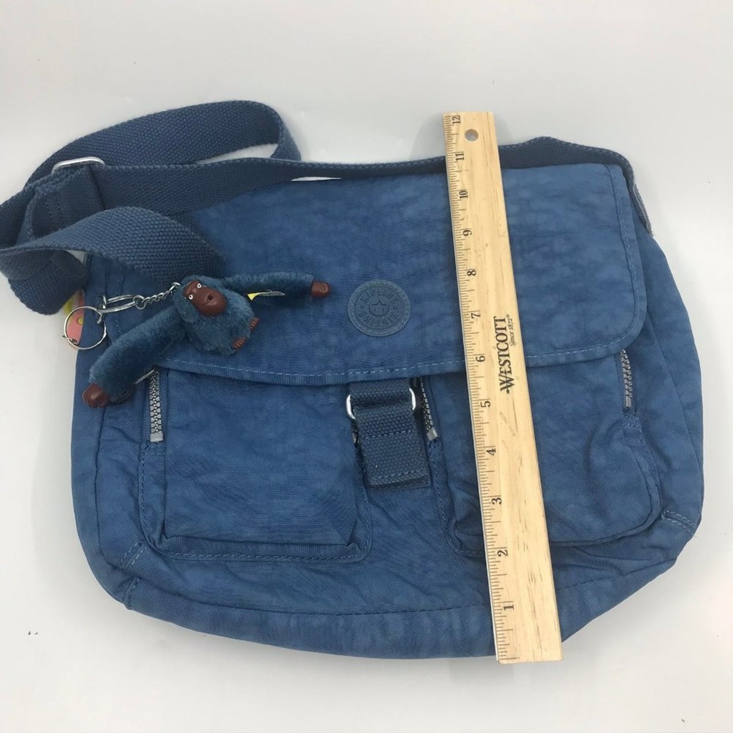 Kipling Blue Nylon Medium Crossbody Bag