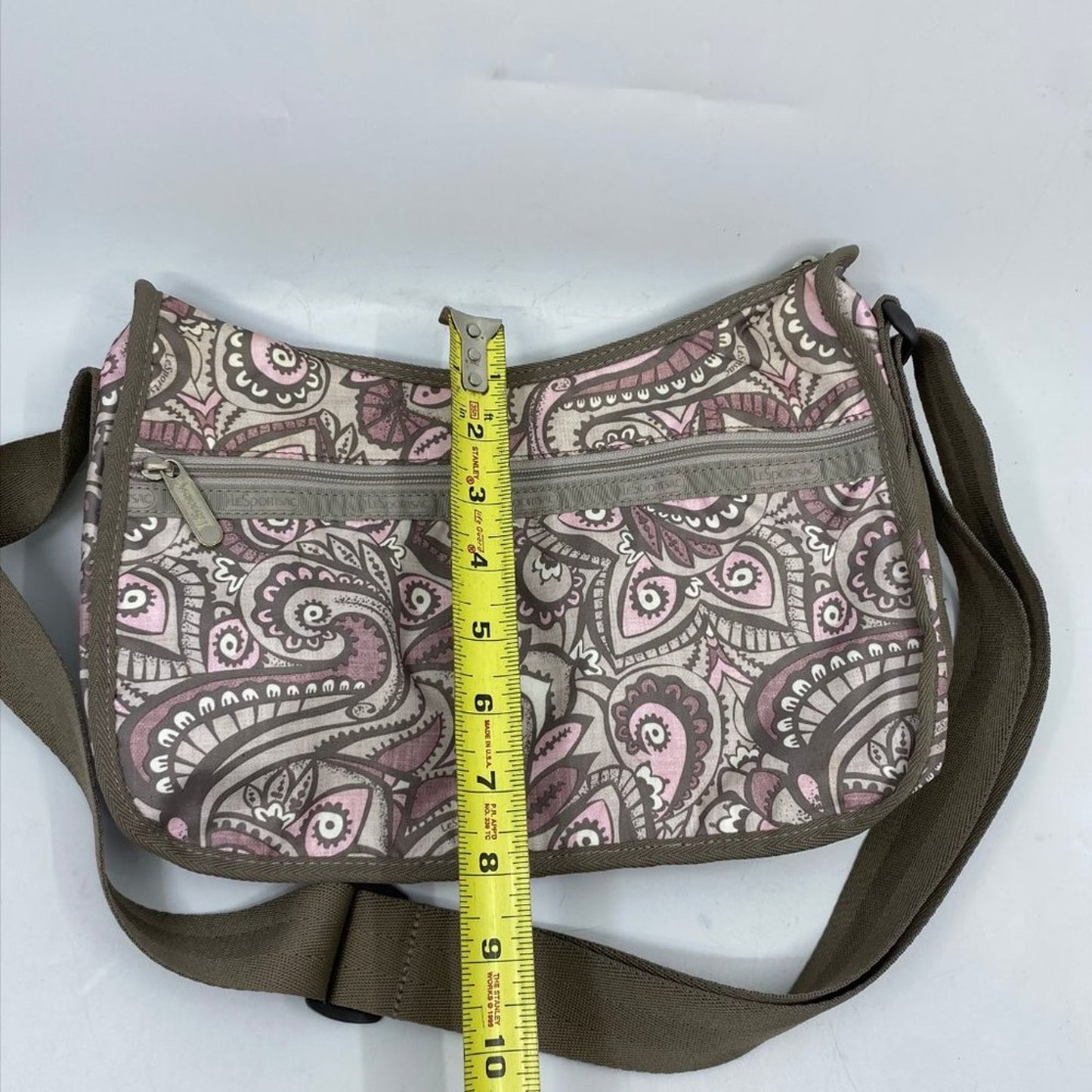 Le Sportsec Mulicolor Nylon Crossbody Bag