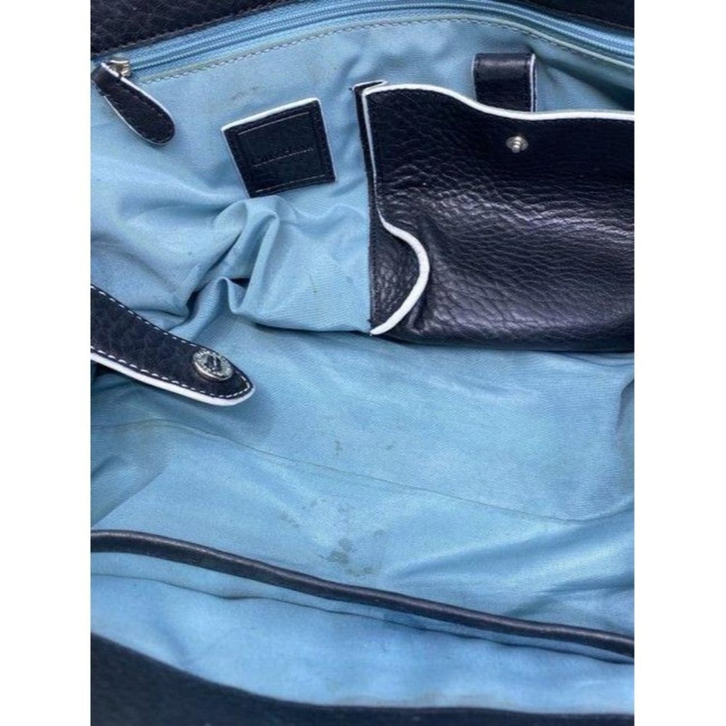 Cole Haan black leather shoulder bag