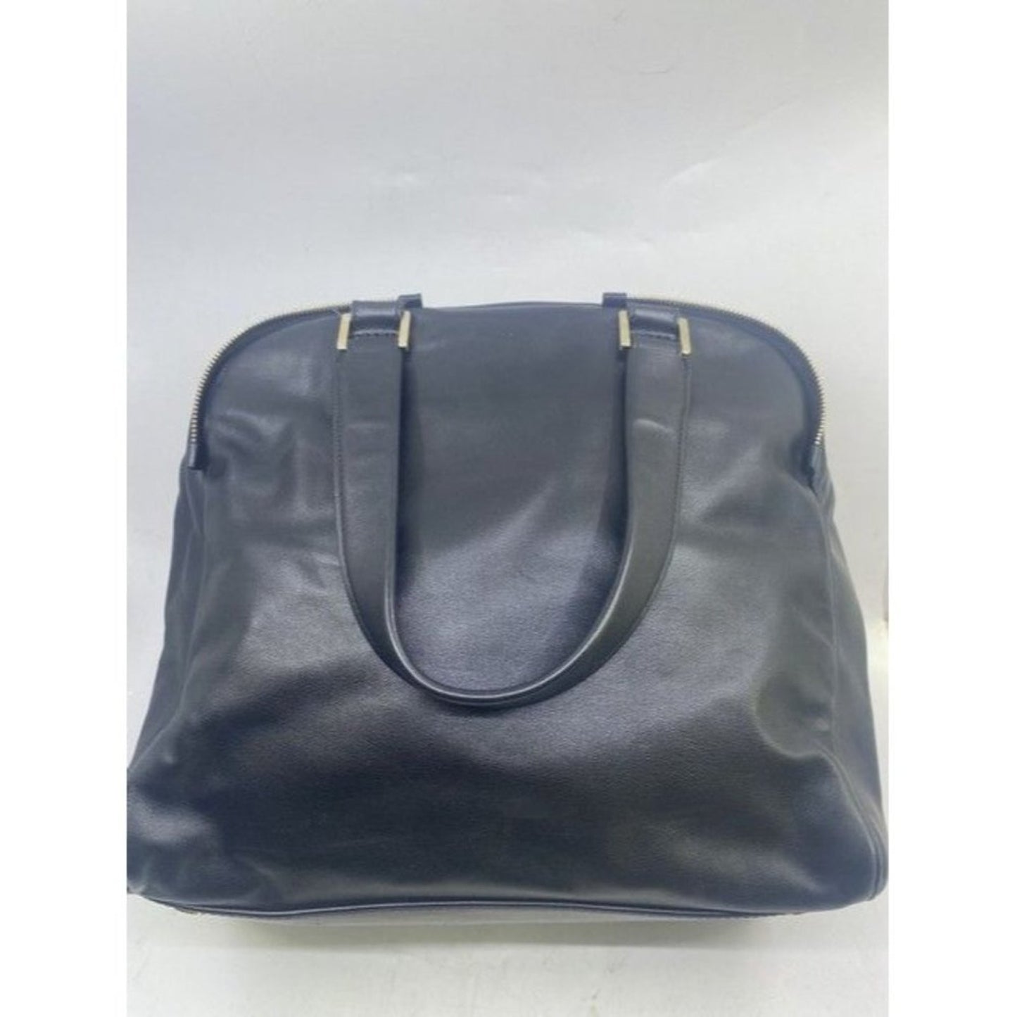 Jimmy Choo Justine Handbag Black Leather Shoulder Bag