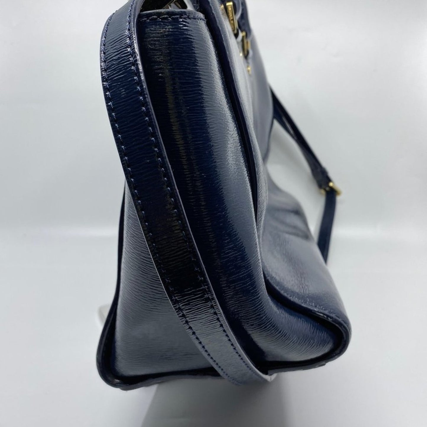 Michael Kors L Blue Leather Crossbody/Handbag