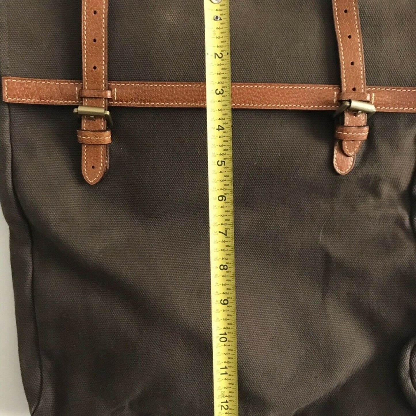 Mulberry Unisex Brown Canvas Messenger Bag