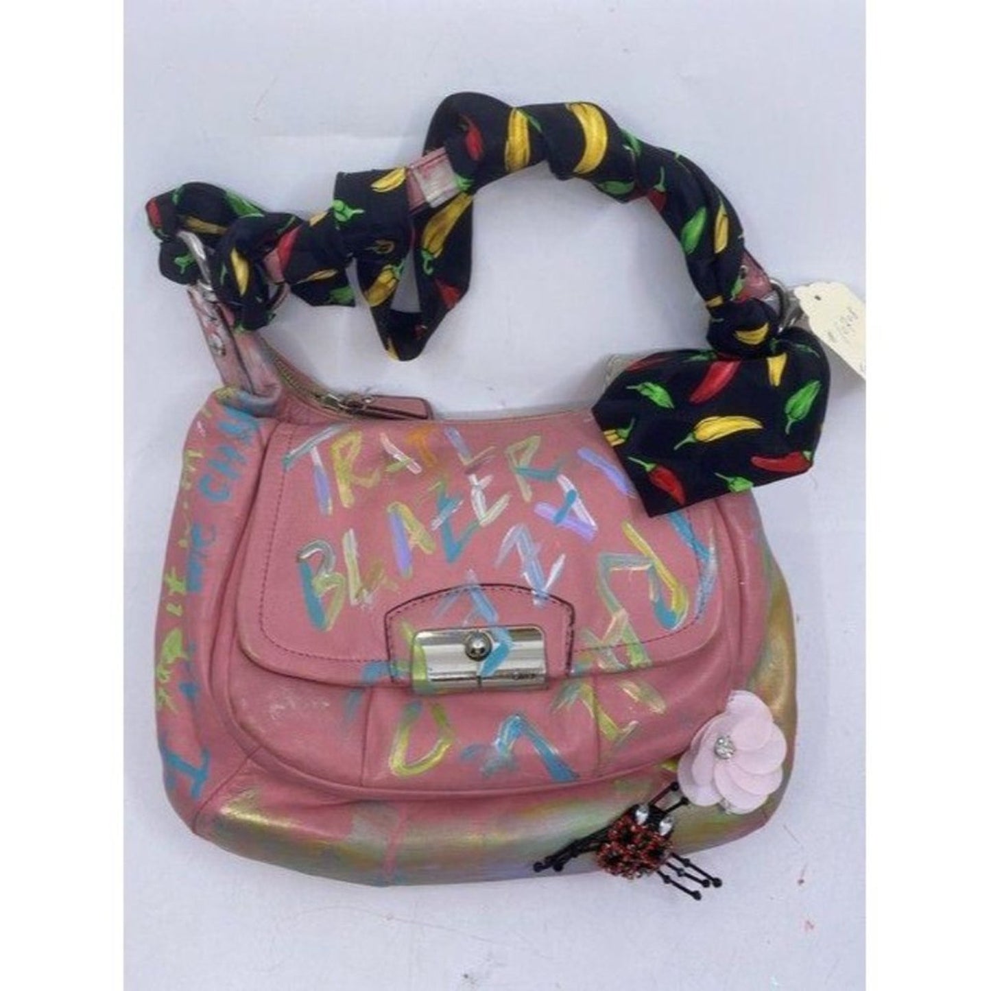 Coach w hand customized by me w applique street ar
