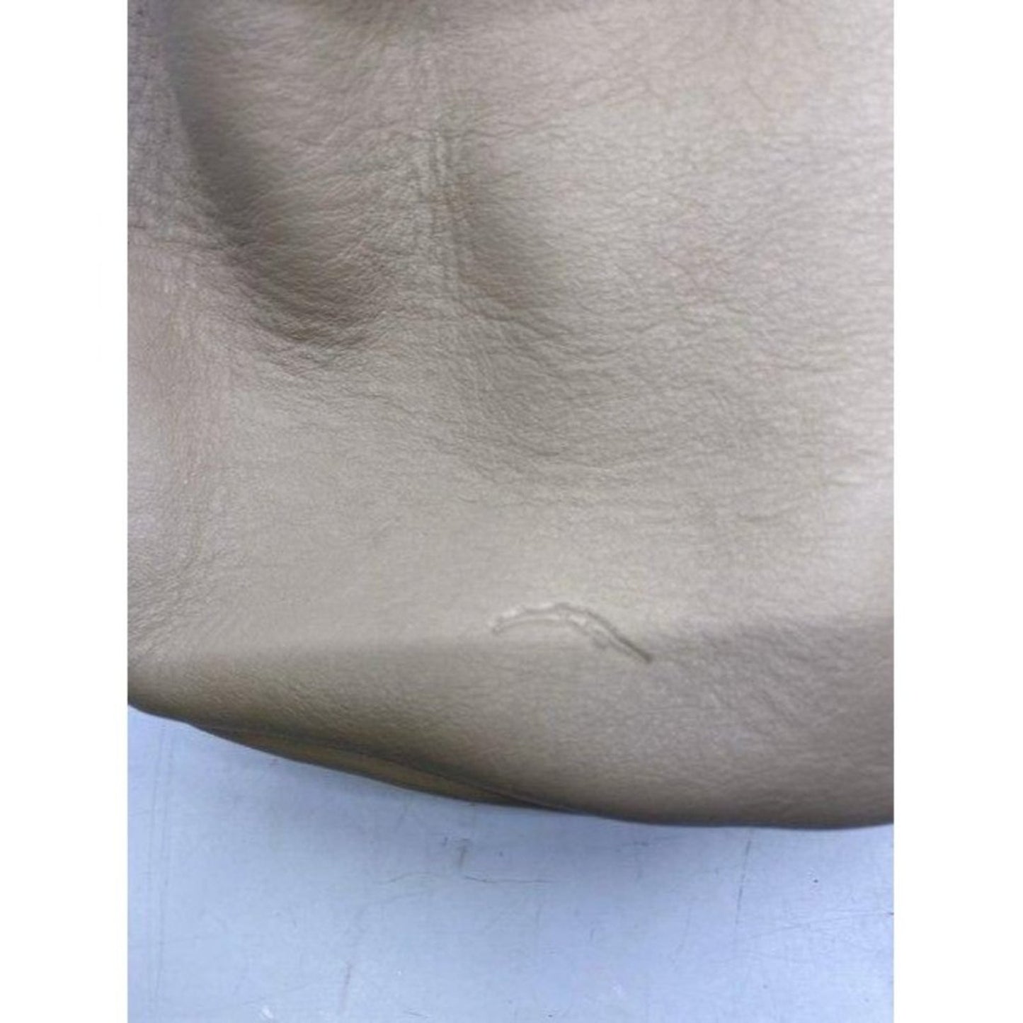 Shaffer La Msrp Beige Leather Shoulder Bag