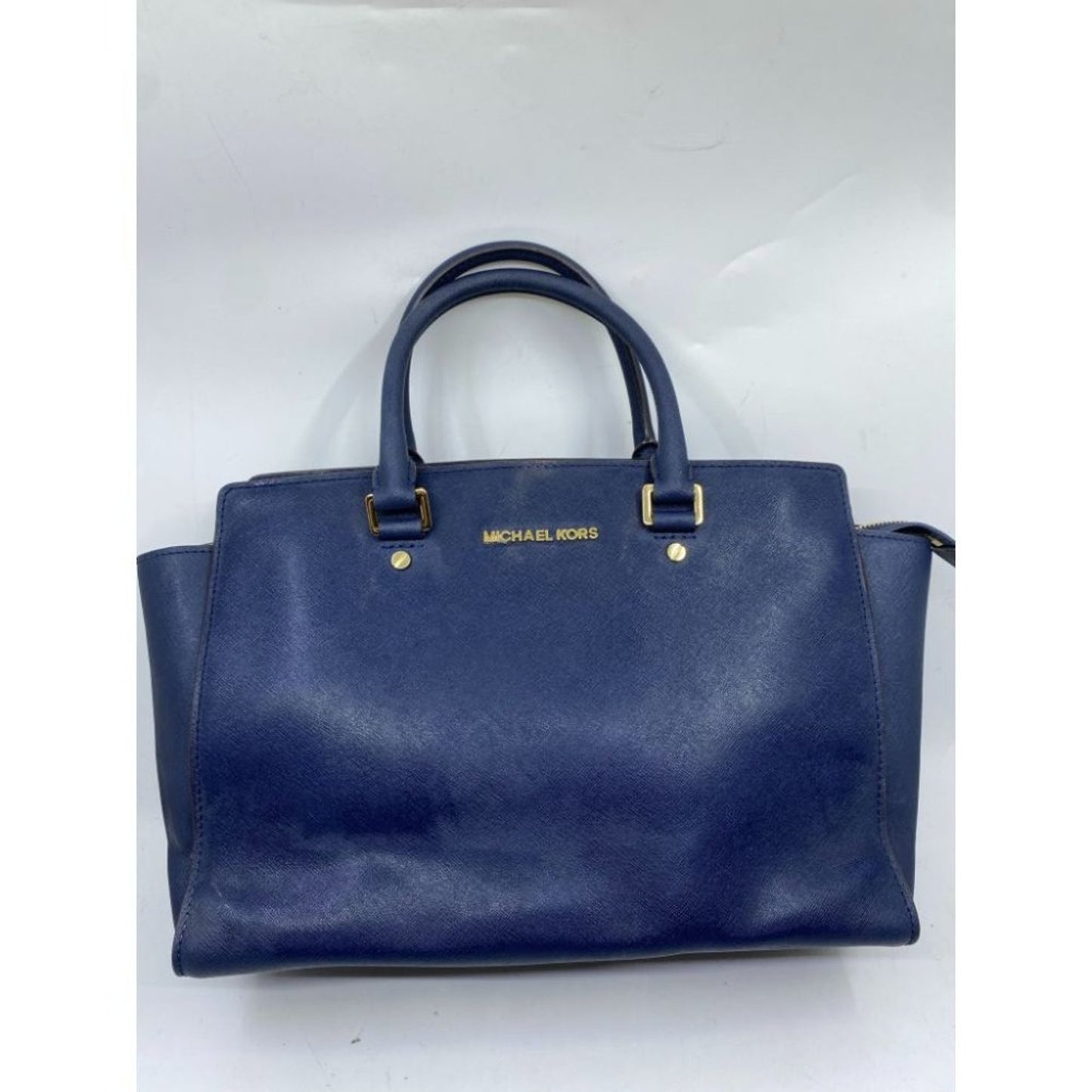 Michael Kors Blue Selma Bag MSRP $390