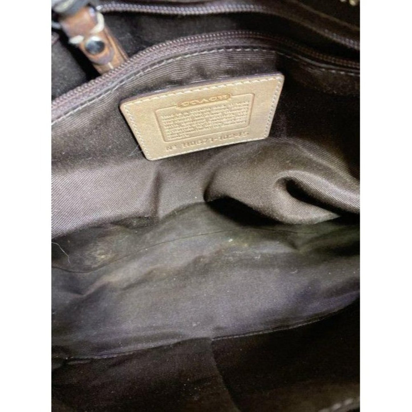 coach graffiti customized with and applique tan sh