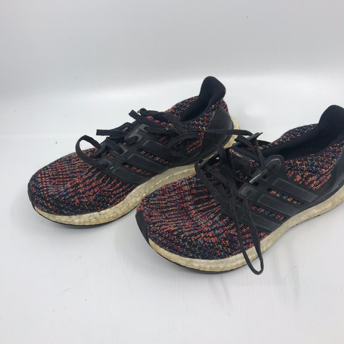 Adidas ULTRA BOOST Black Red Sneakers Size: US 4.5