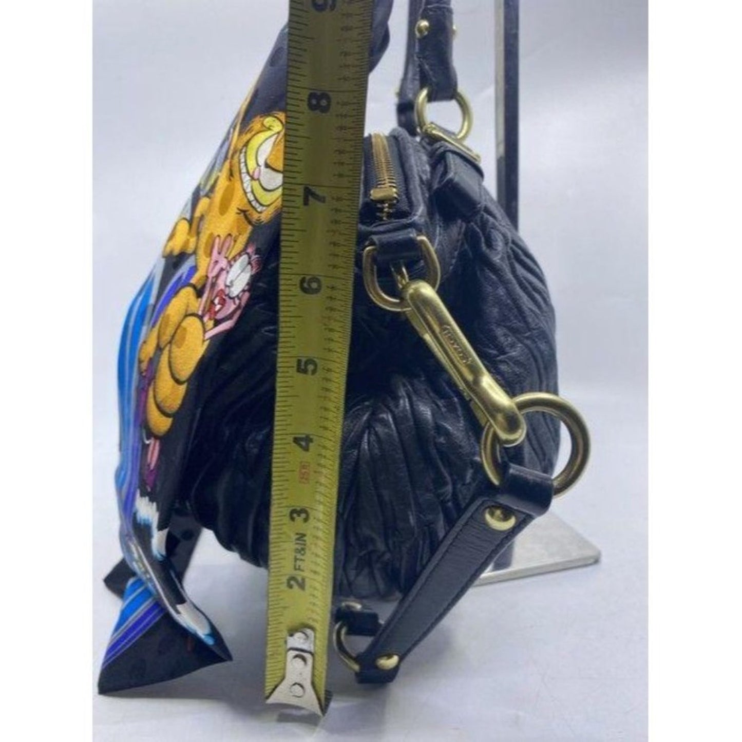 coach w w detachable specialty tie accent black sh