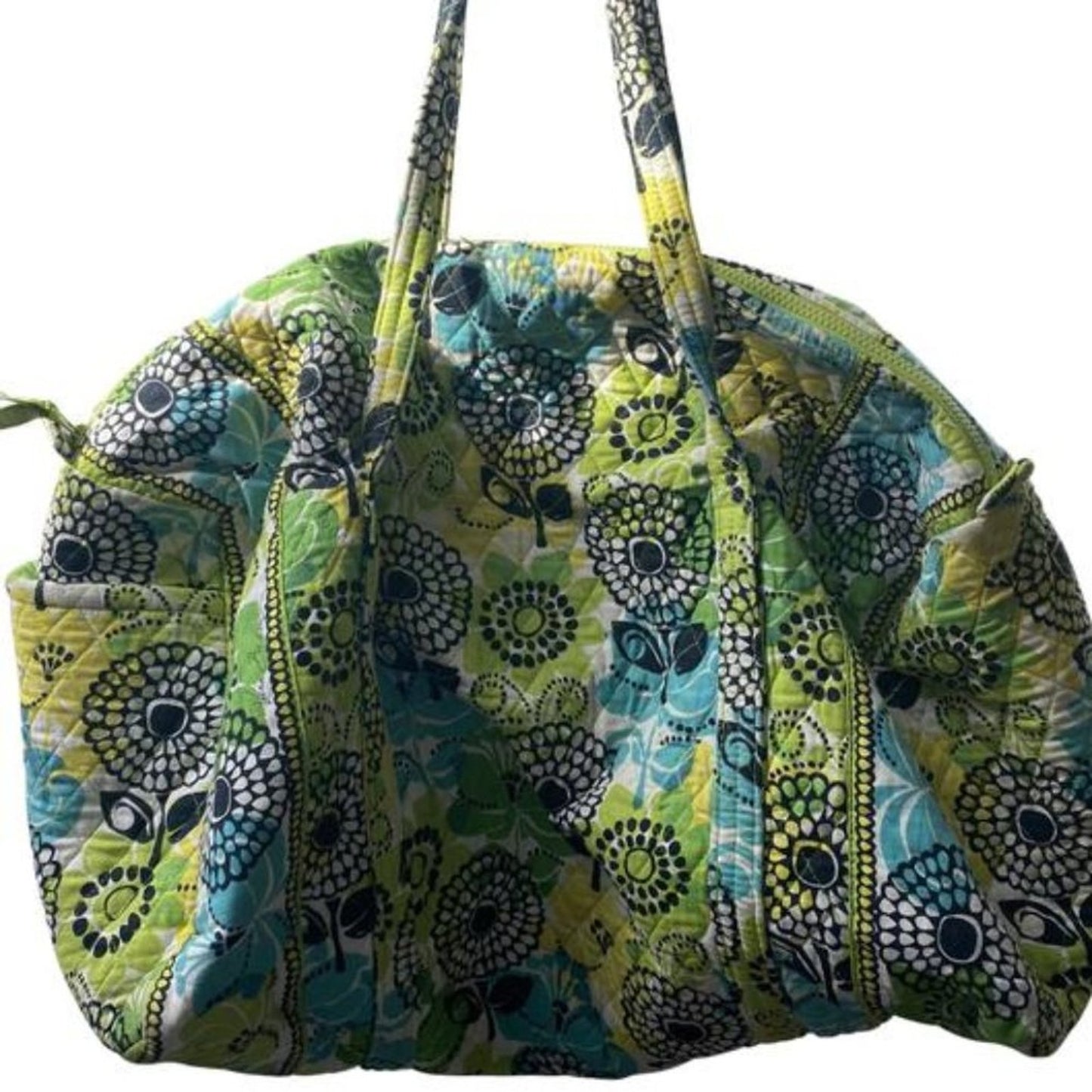 Vera Bradley Multicolor Quilted Large Travel Bag