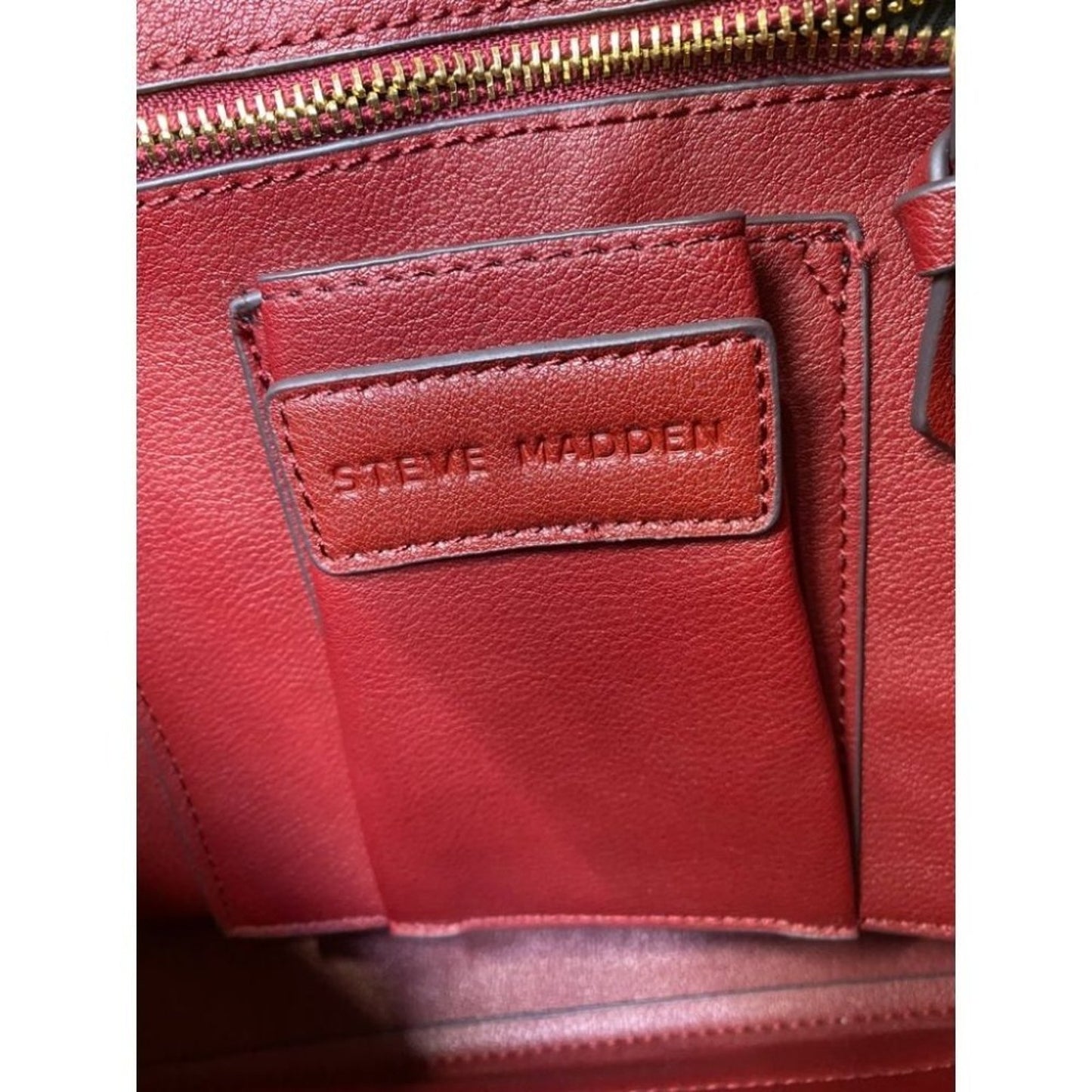 Steve Madden Pink Large Faux Leather Tote Bag