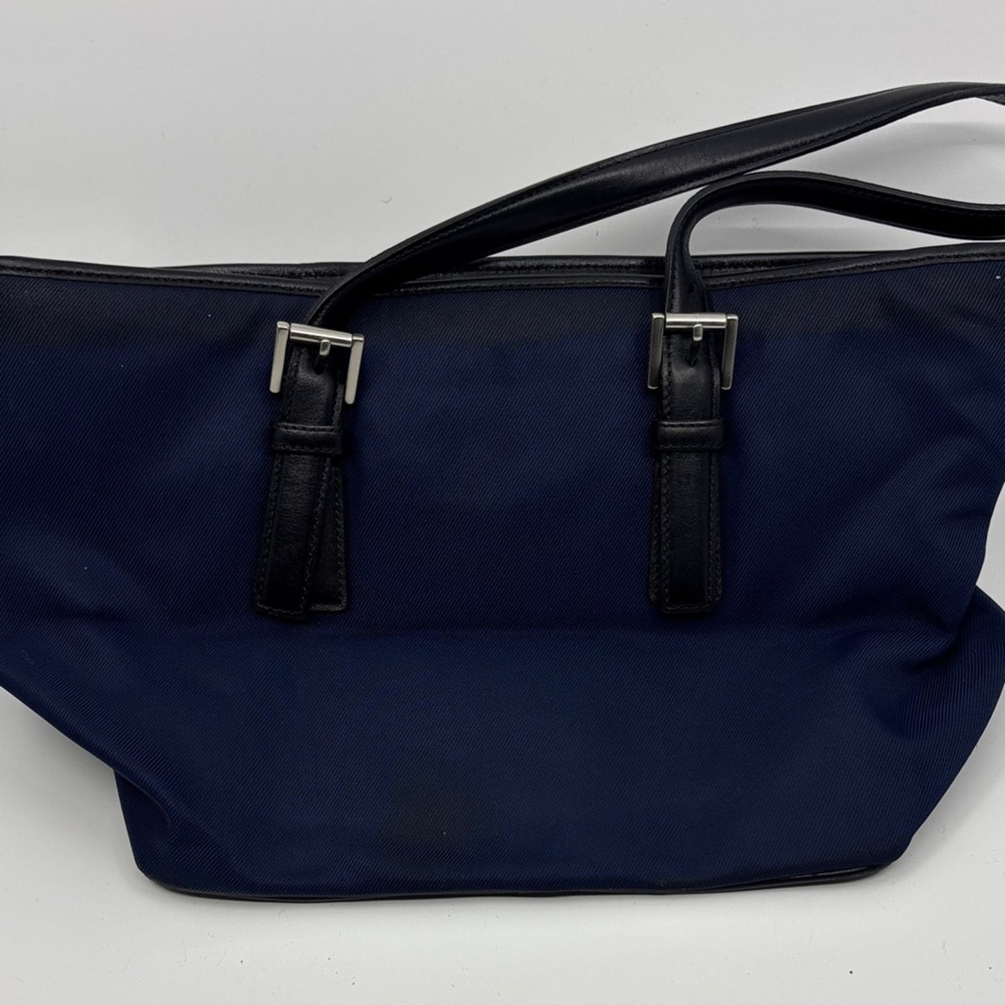 Coach Navy and Black Shoulder Bag
