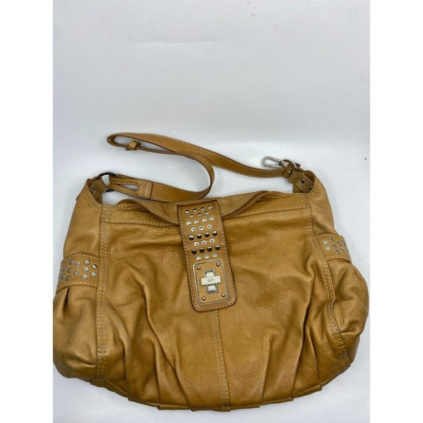 Rafe Tan Large Leather Shoulder/Crossbody Bag