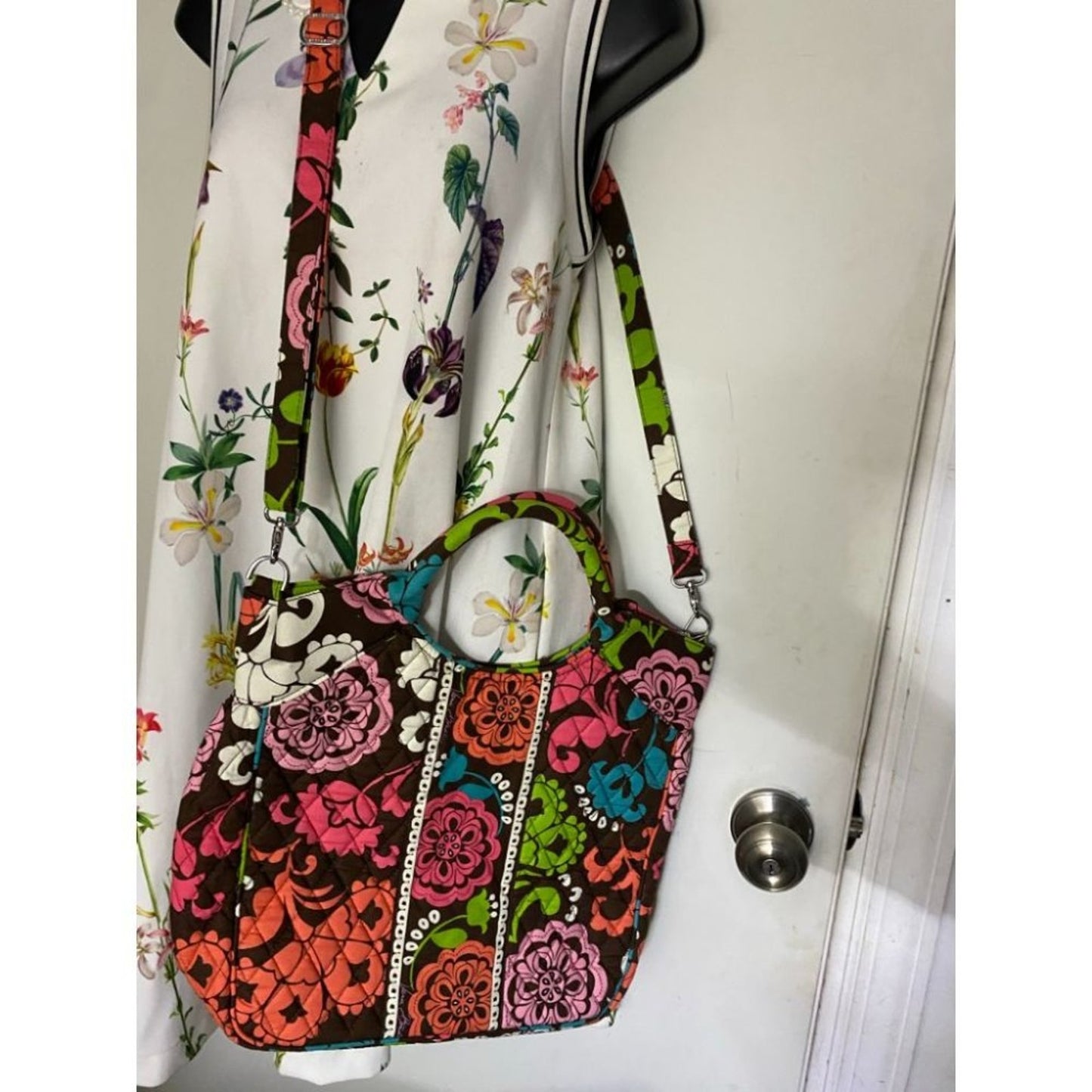 Vera Bradley Quilted Multicolor Crossbody Bag