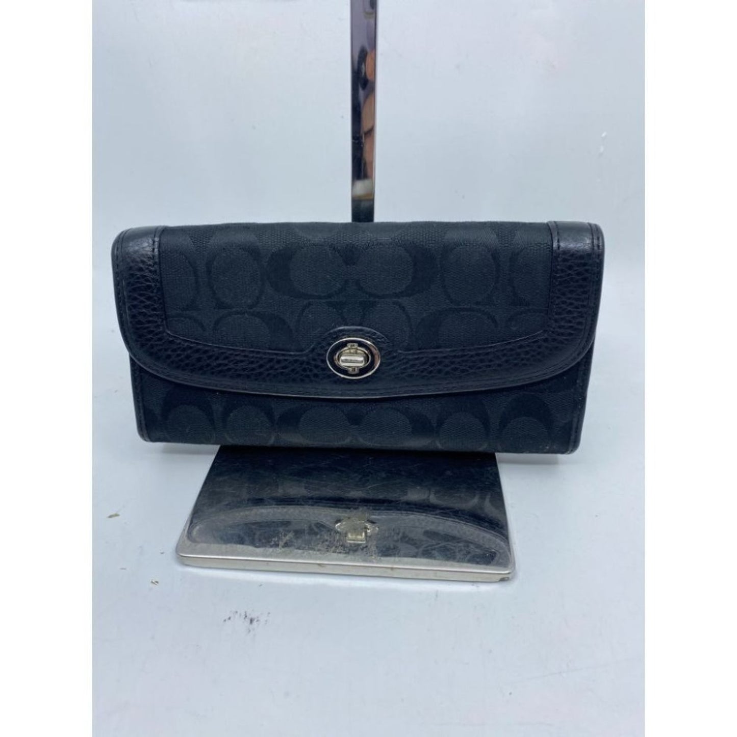 Coach Black Large Wallet