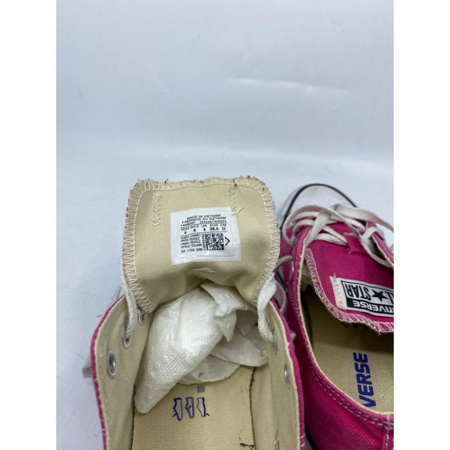 CONVERSE Sneakers White Pink Men's 4 / Women's 6