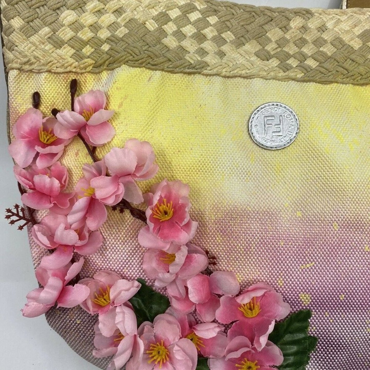 FENDI Vintage Customized large tote bag W/ Multi C
