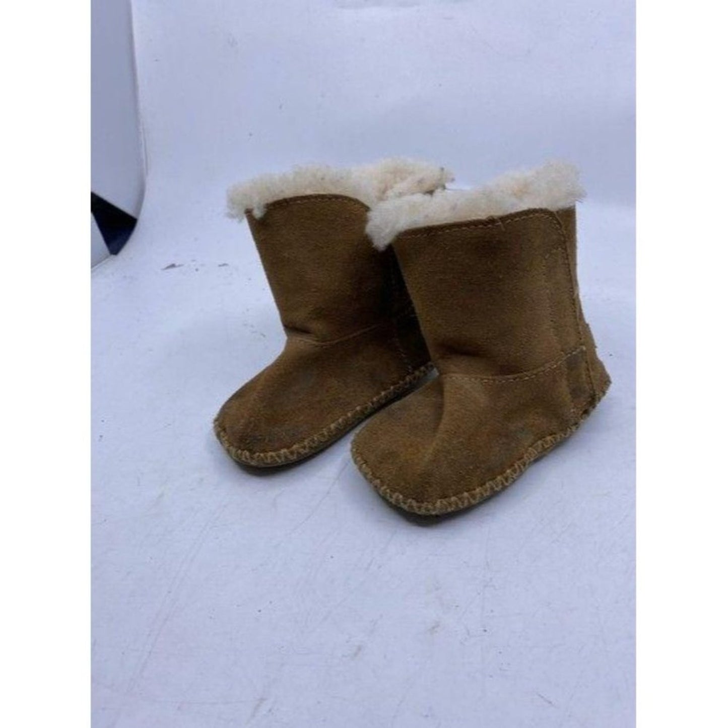 Ugg Australia Tan Super Cute Kids Velcro Bootsboot