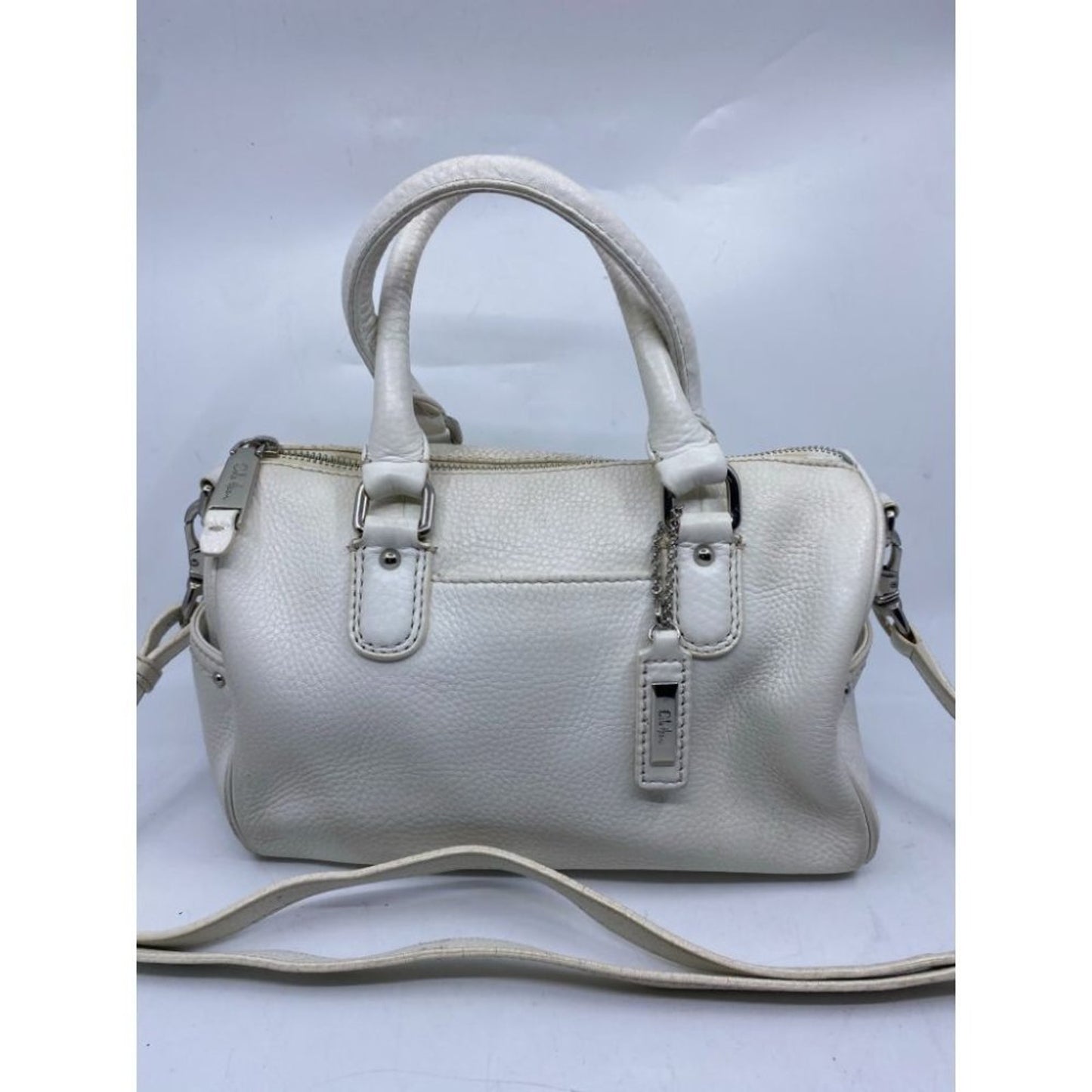 Cole Haan Women's White Leather Crossbody Bag