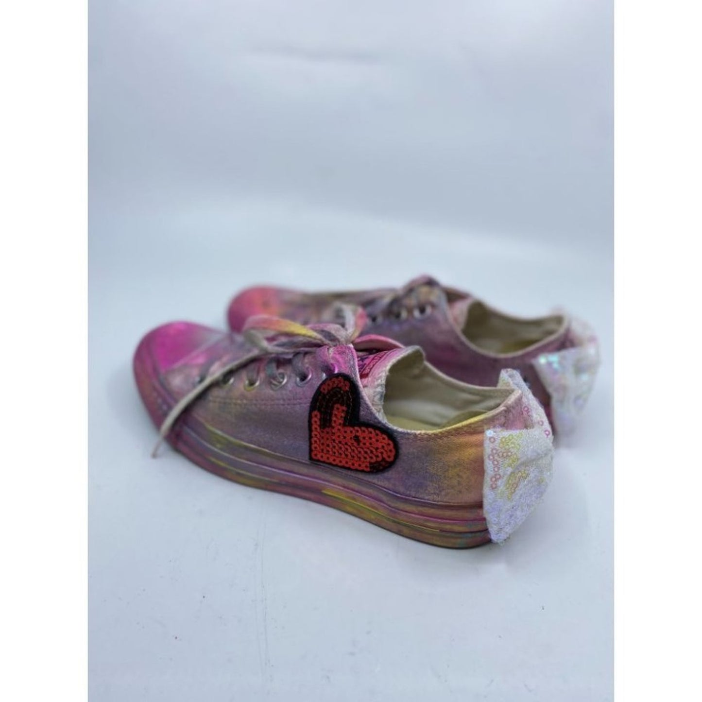 Converse Sneakers Customized Multicolor Women's 7