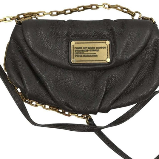 MARC JACOBS Pre-loved Gray Leather handbag