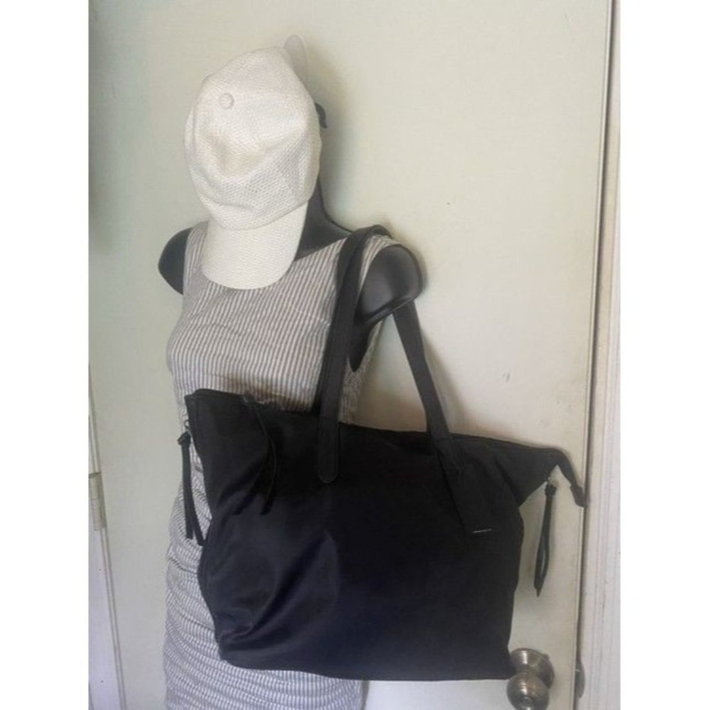 Botkier New York Bond Black Nylon Shoulder Bag