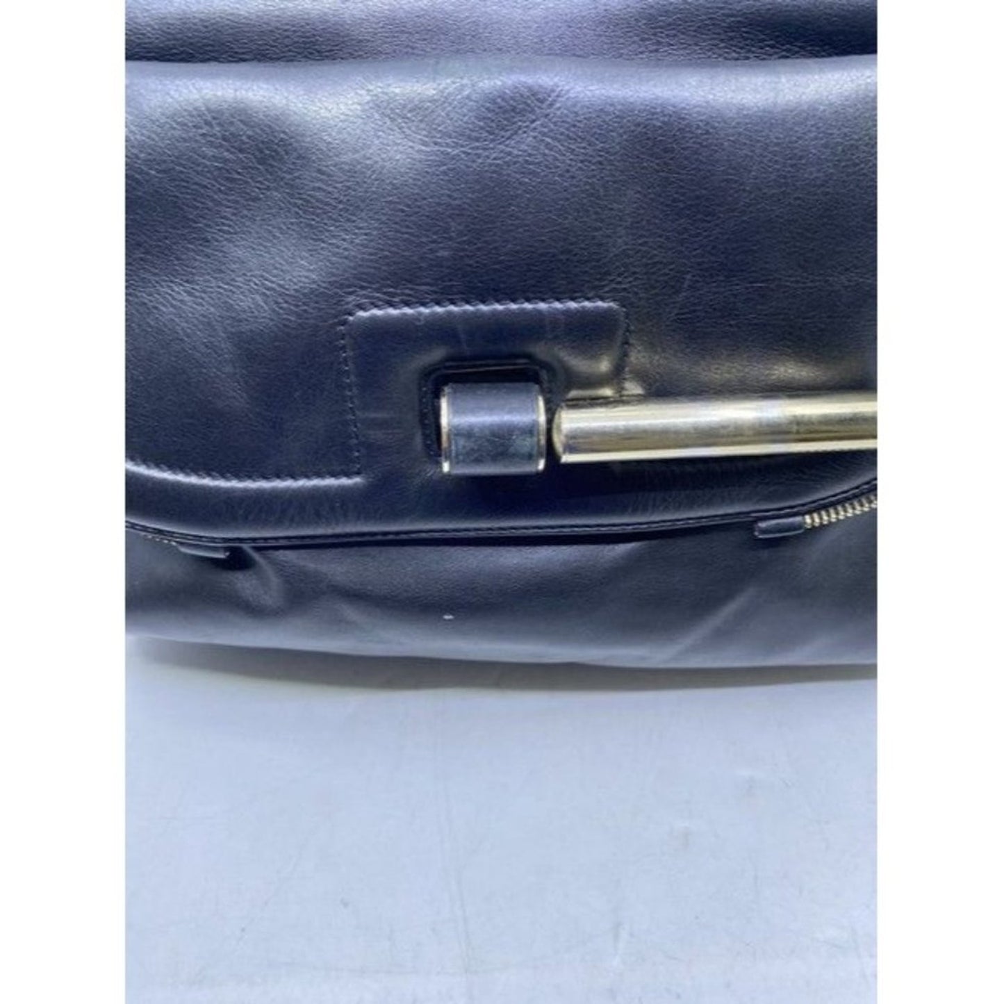 Jimmy Choo Justine Handbag Black Leather Shoulder Bag