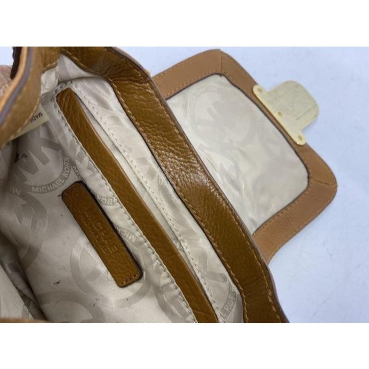 michael kors mini msrp brown cross body bag