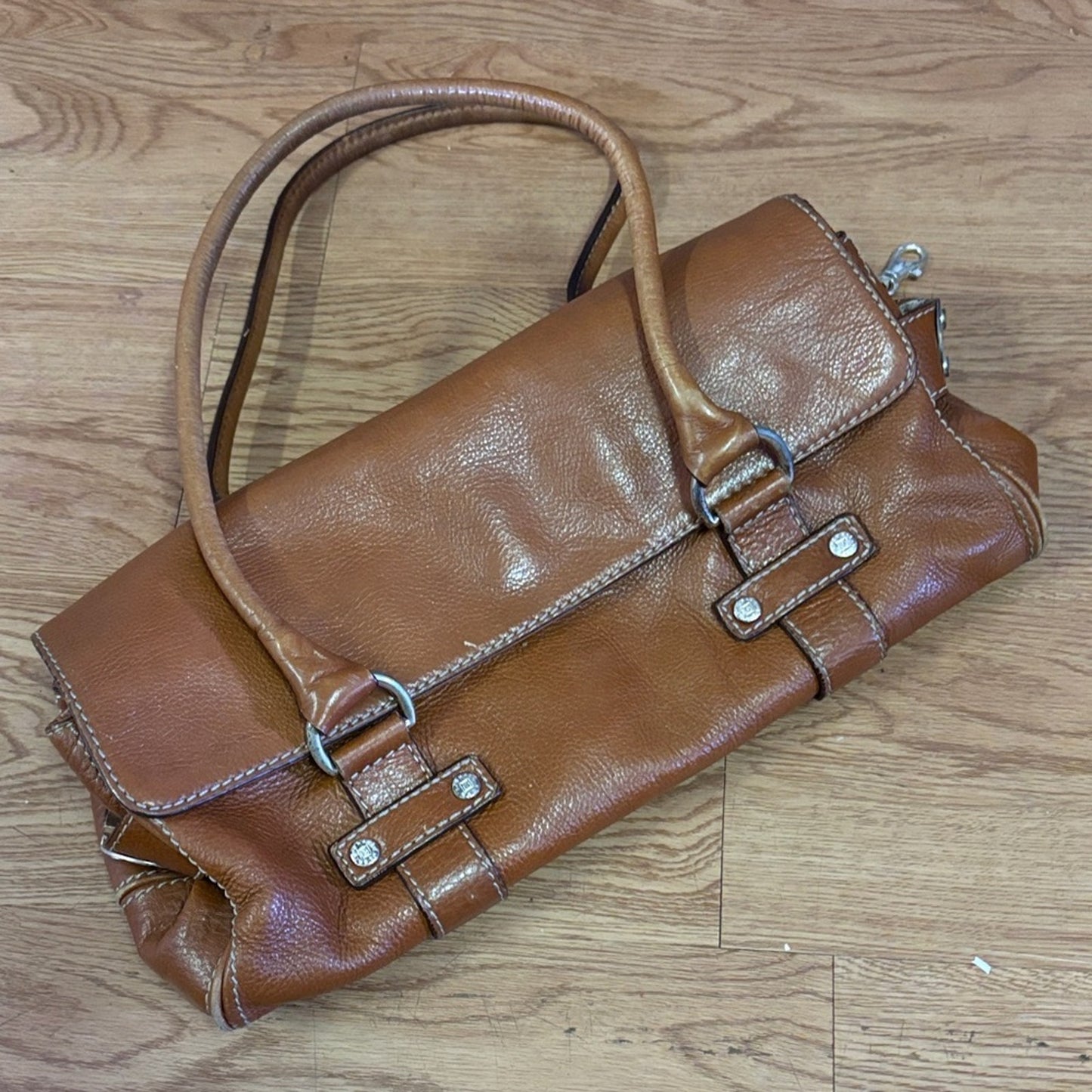 Michael Kors Tan Leather Satchel