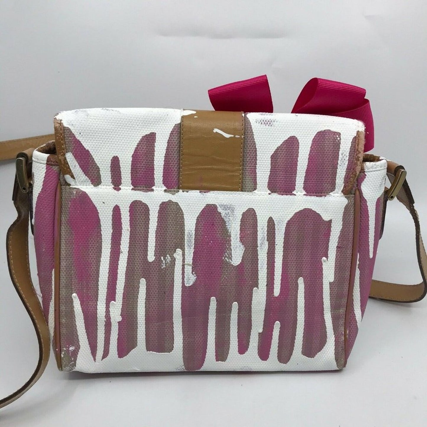 Fendi Vintage Small Crossbody Customize w/Ribbons