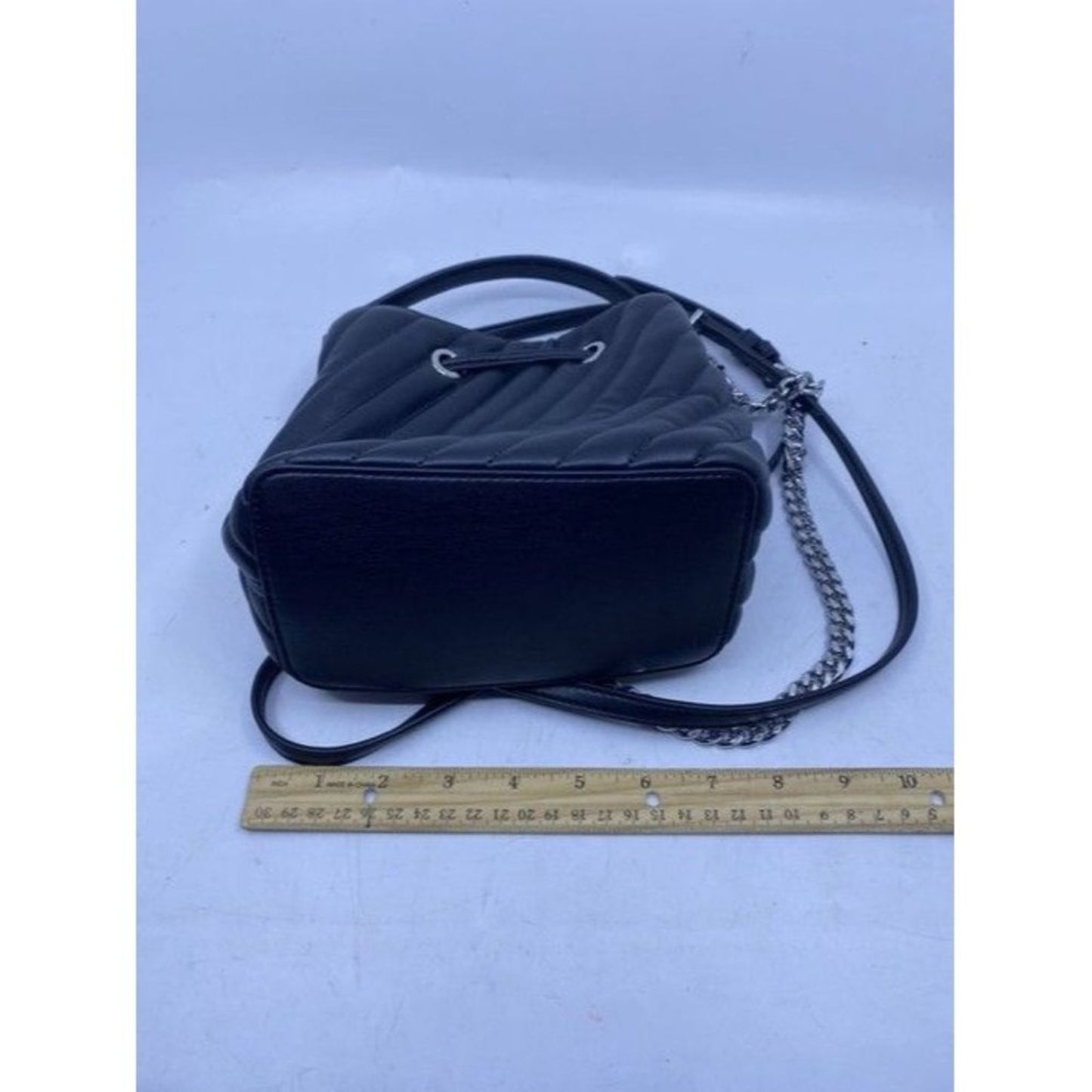 Michael Kors Suri Small Vegan Black Faux Leather Cross Body Bag