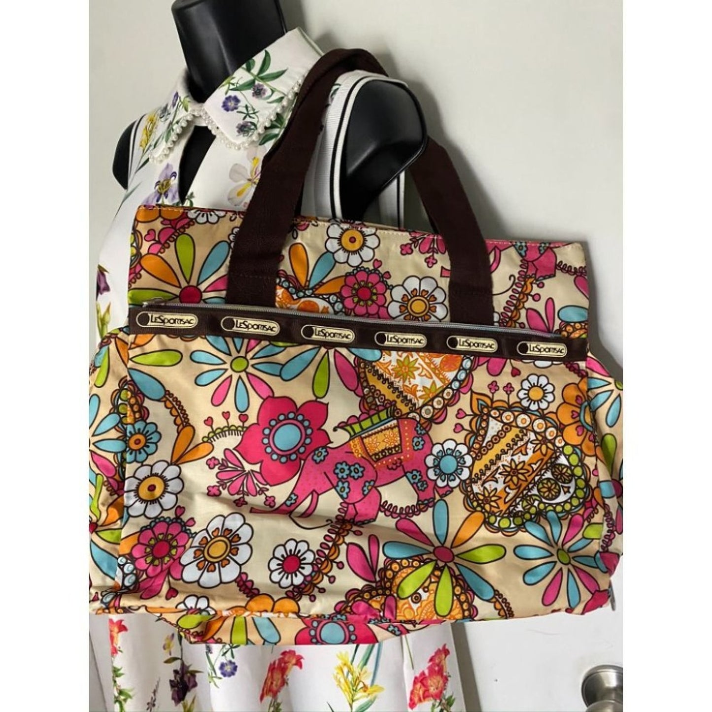 Lesportsac Large Multicolor Tote Bag