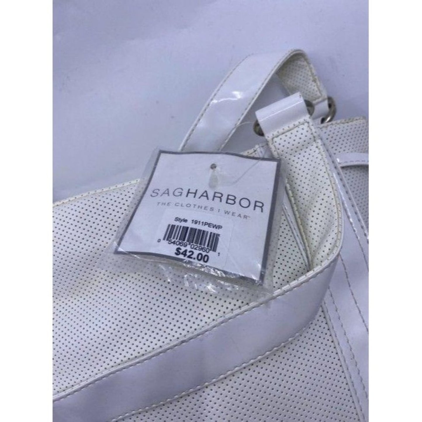Sag Harbor The Cloths I Wear White Mesh Shoulder B