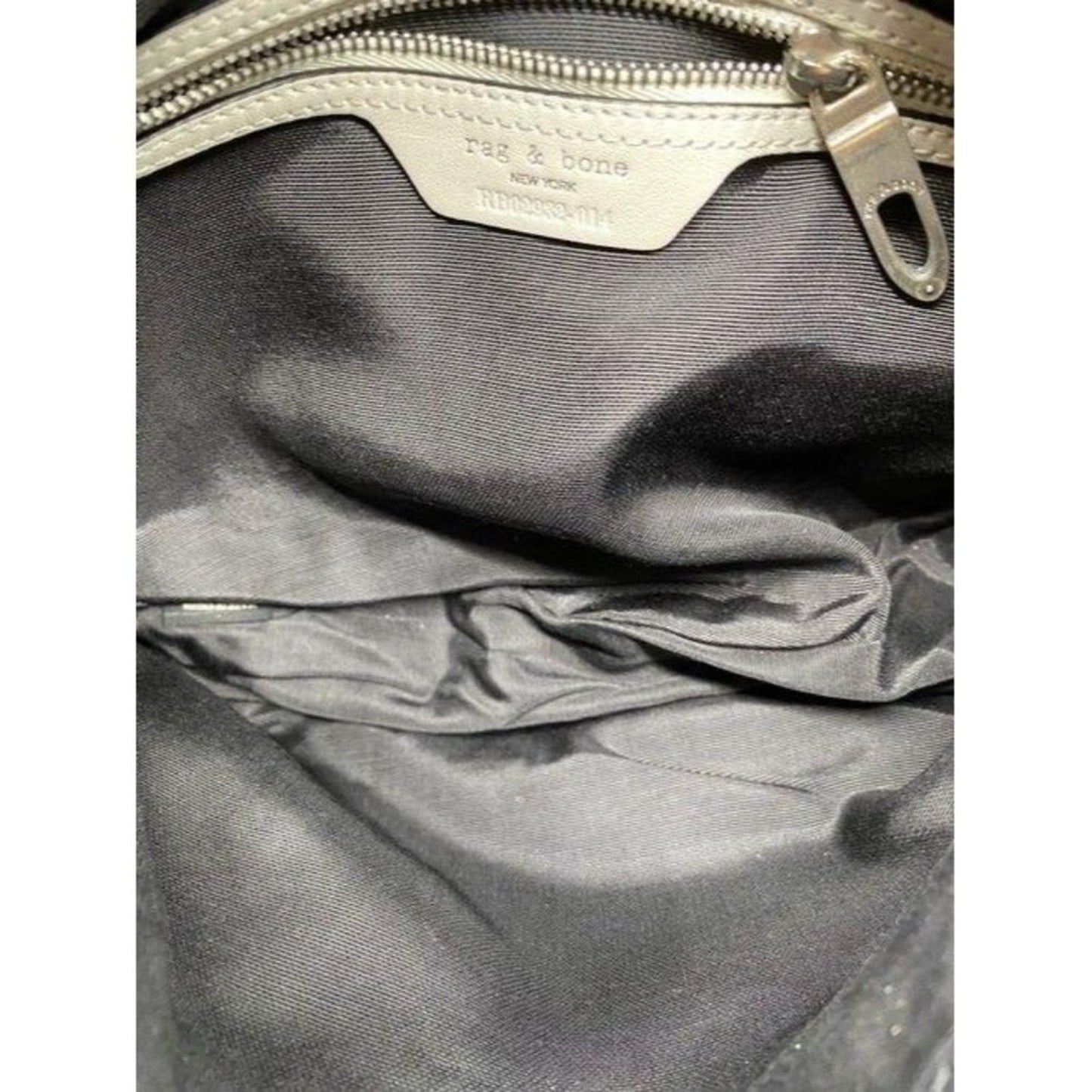 rag and bone customized multicolor leather shoulde