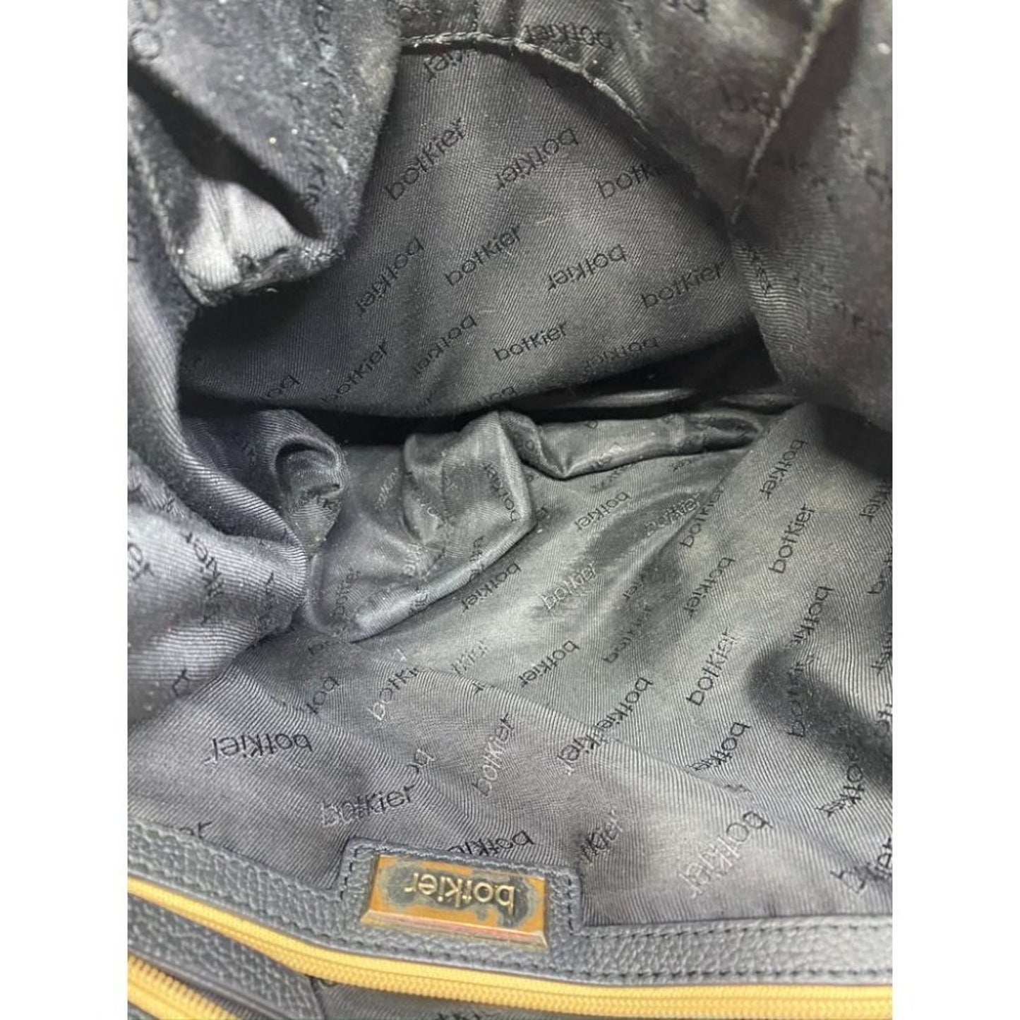 Botkier w/Customized Appliqués Large Gray Tan Tote