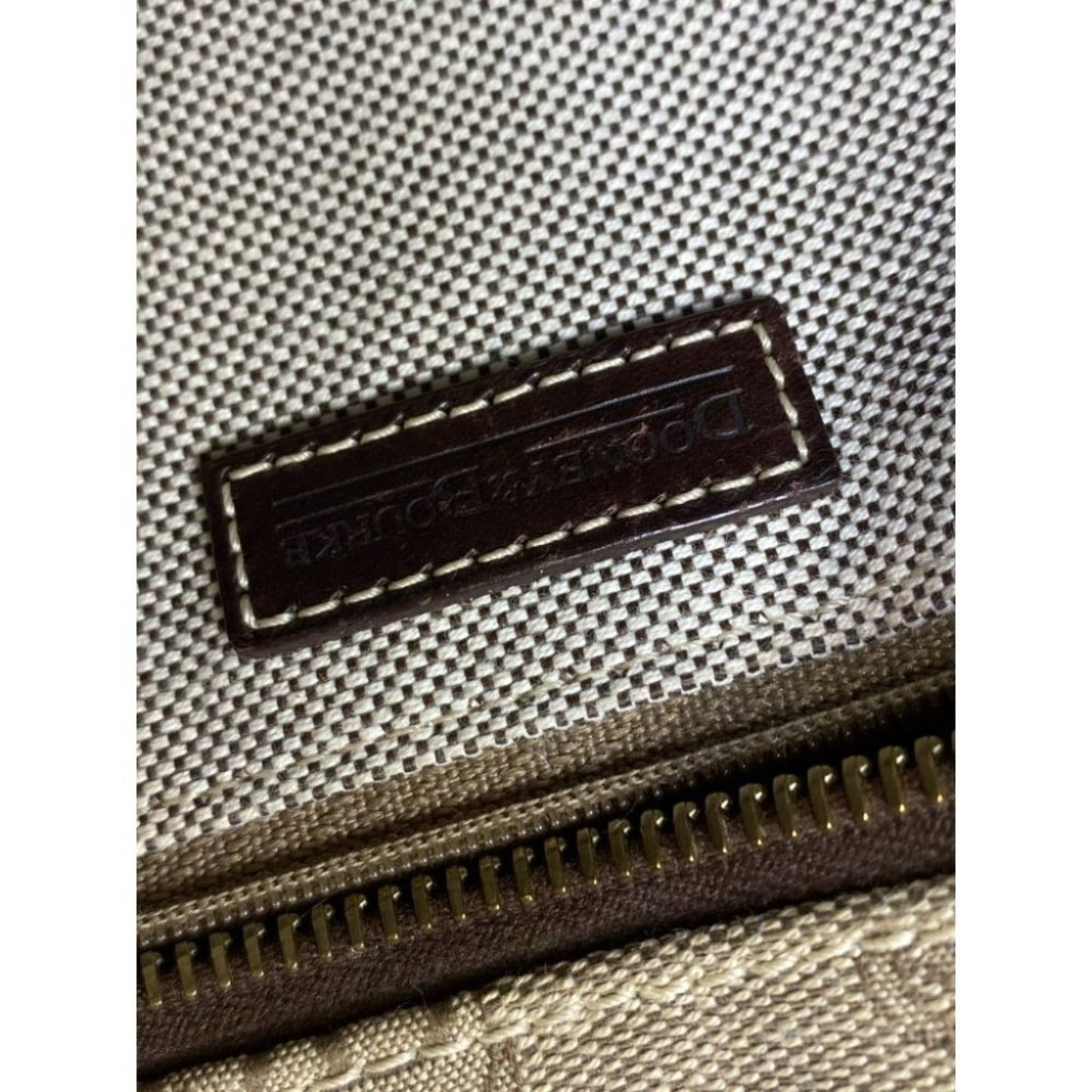 DOONEY & BOURKE Tan Brown Shoulder Bag Customized