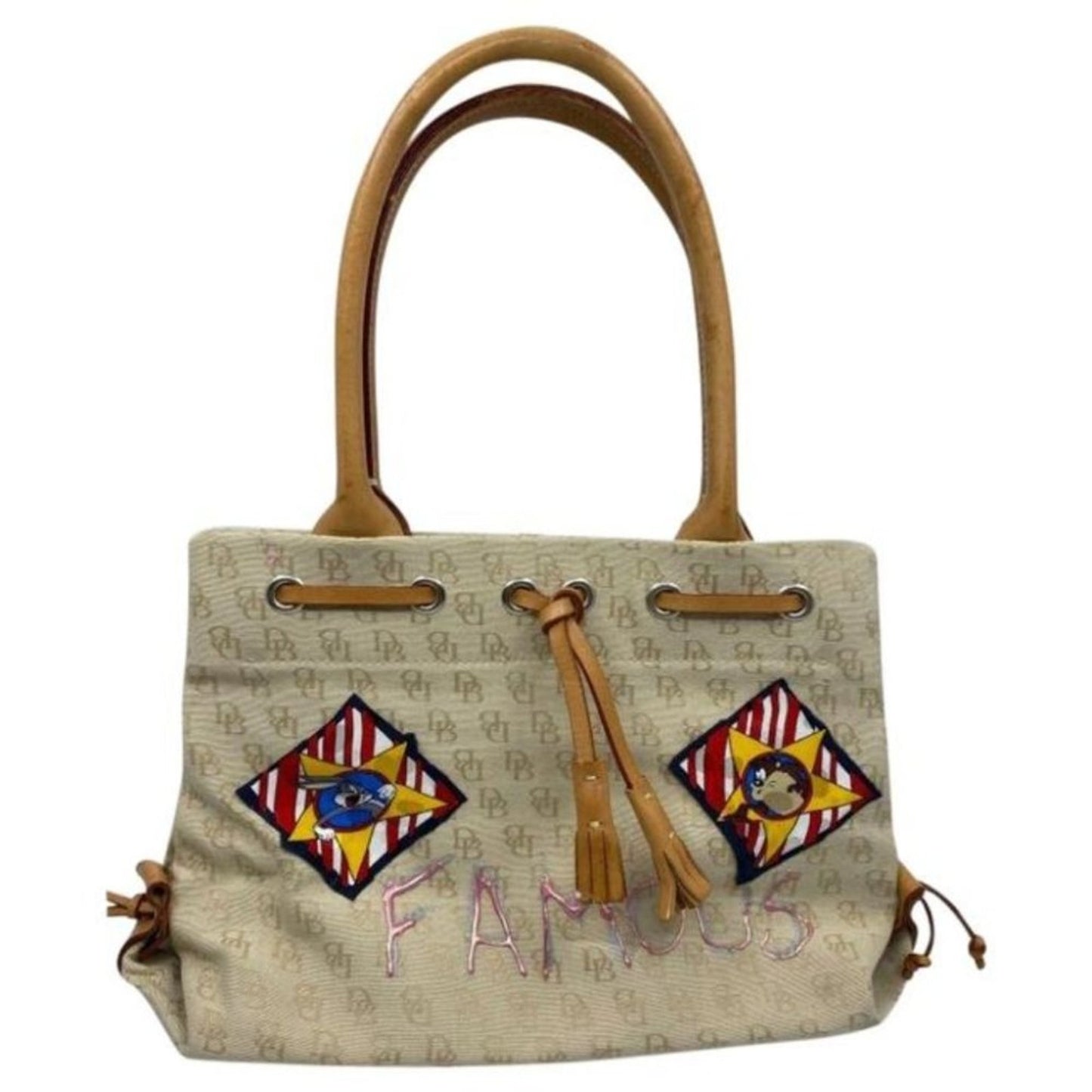 DOONEY & BOURKE Small Handbag Customized Graffiti