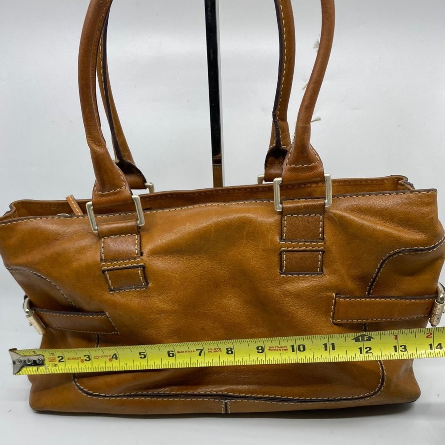 Michael Kors Large Brown Leather Shoulder Bag
