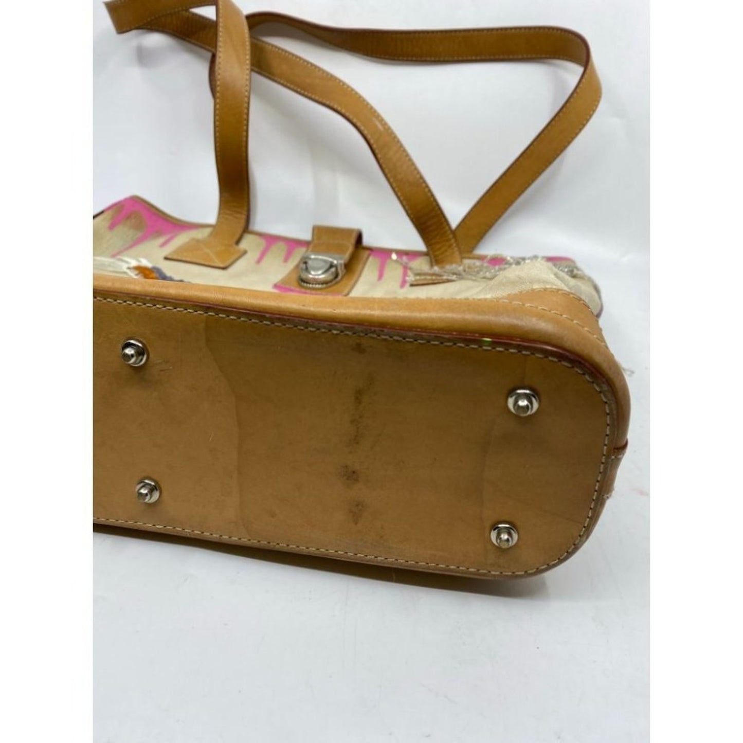 DOONEY & BOURKE Shoulder Tote Bag Customized Tan