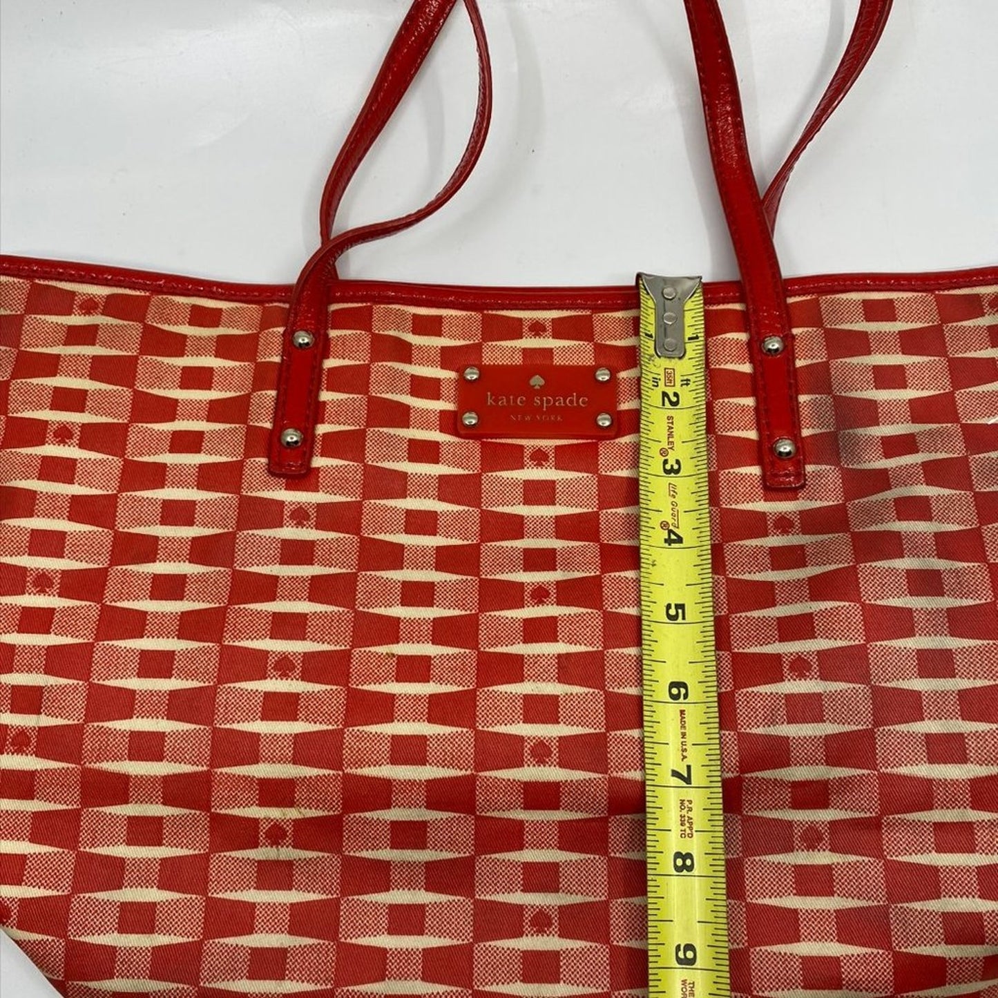 Large Printed Fabric Tote Bag