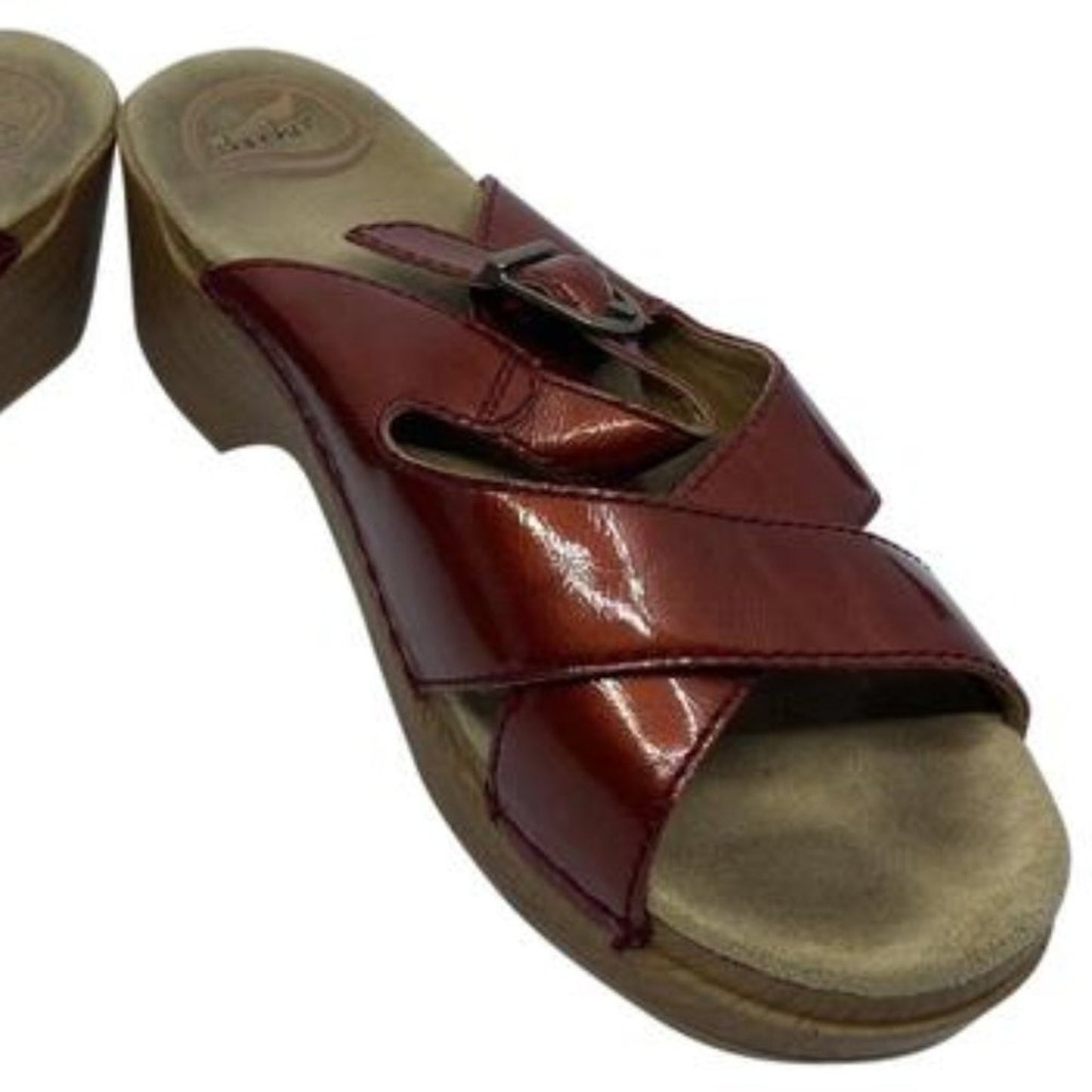 Dansko Red Open Toe size 38