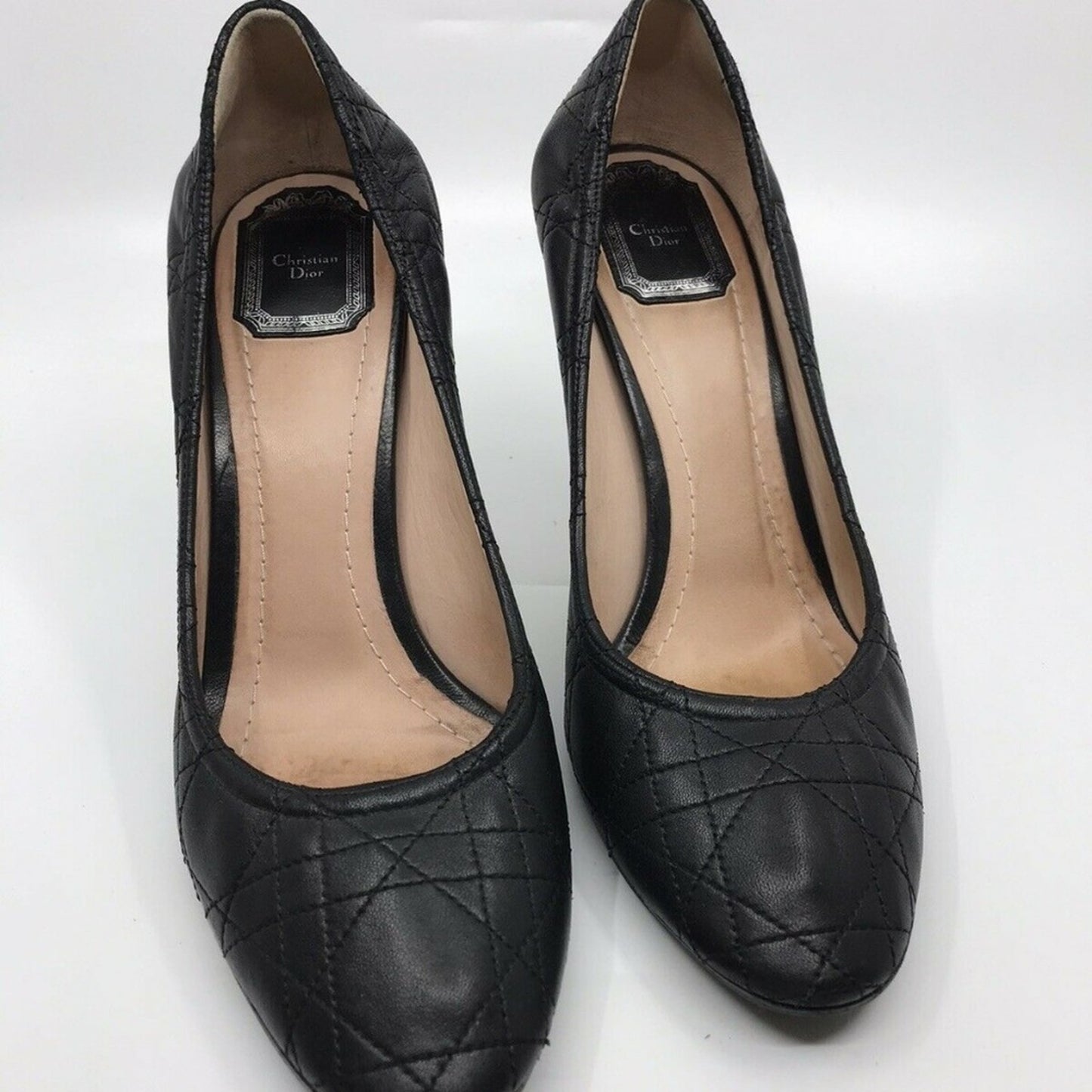 CHRISTIAN DIOR Women’s Cannage High Heel Pumps