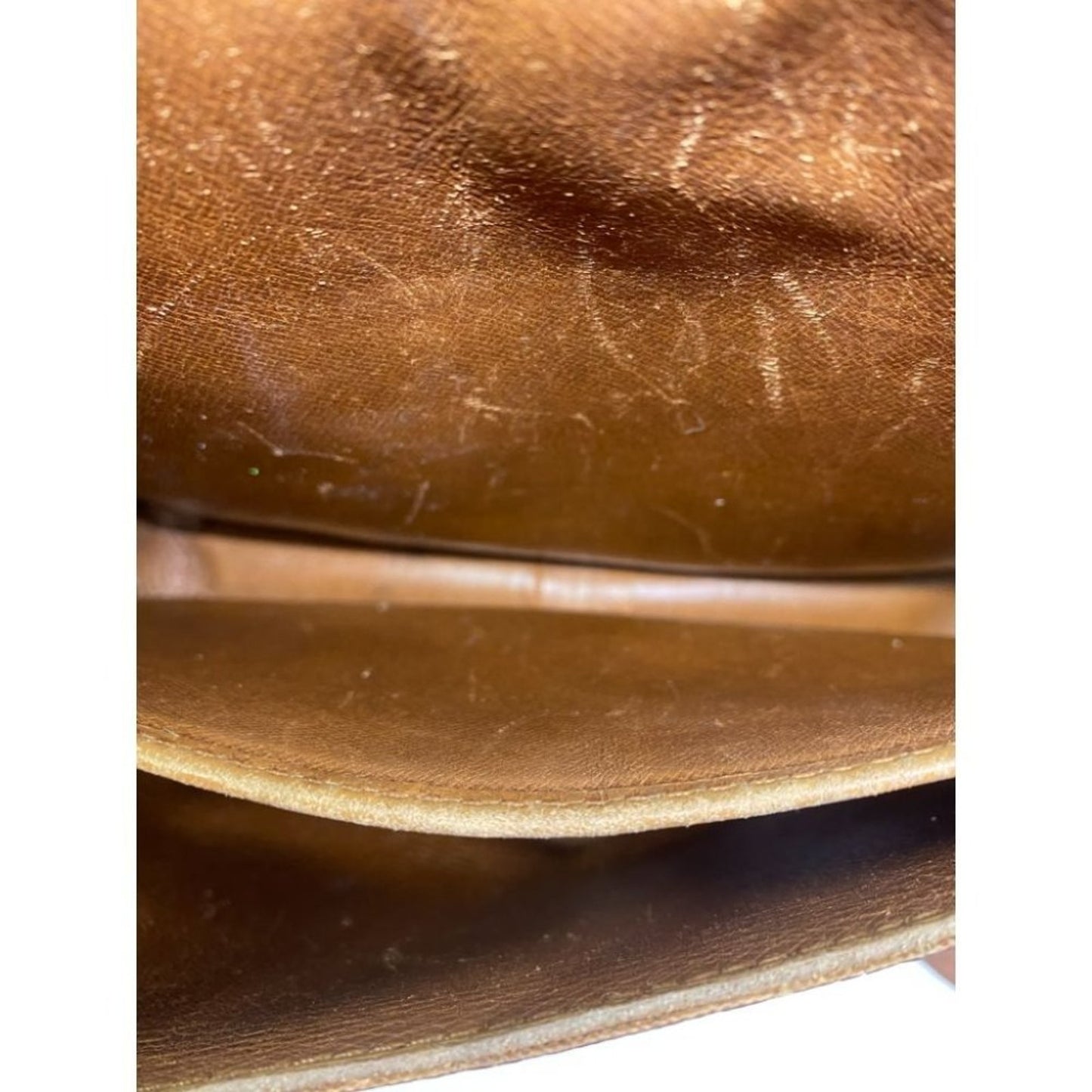 LOUIS VUITTON Brown Vintage Monogram Crossbody Bag