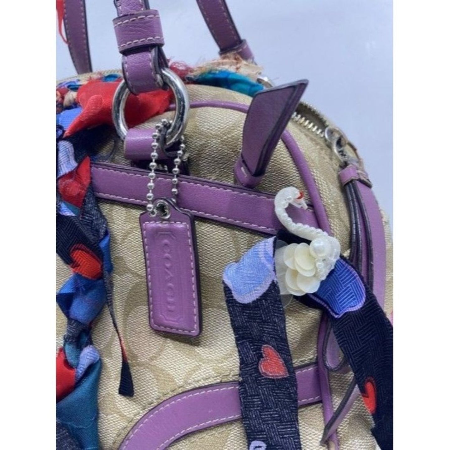 Coach Customized By Me Multicolor Coated Canvas Sh