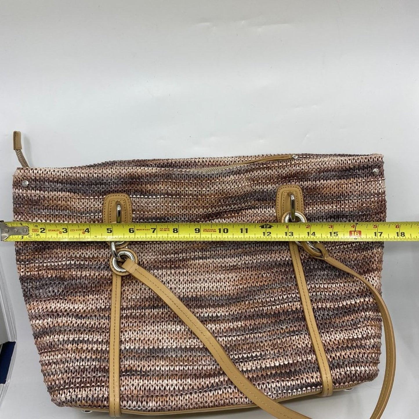 TUMI Multi Color Woven Tote bag