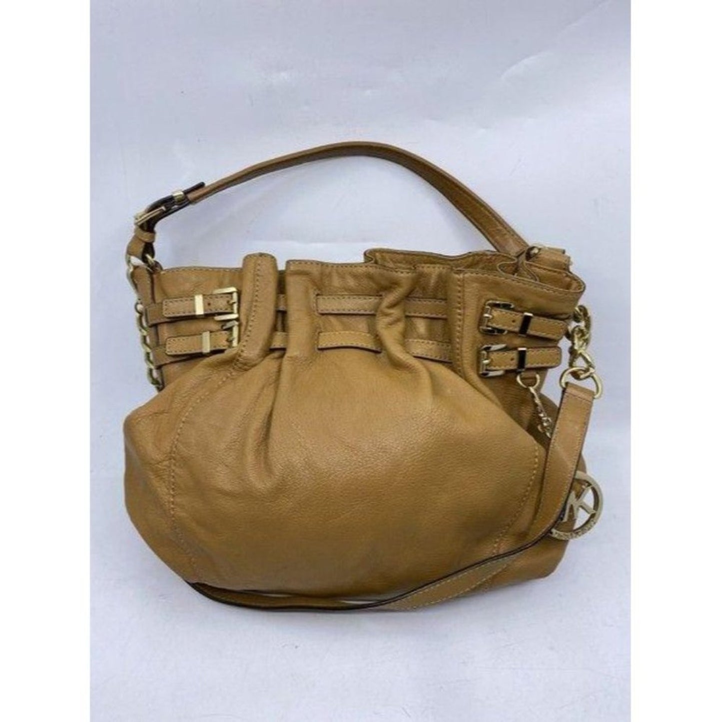 michael kors crossbody w w strap orange leather ho