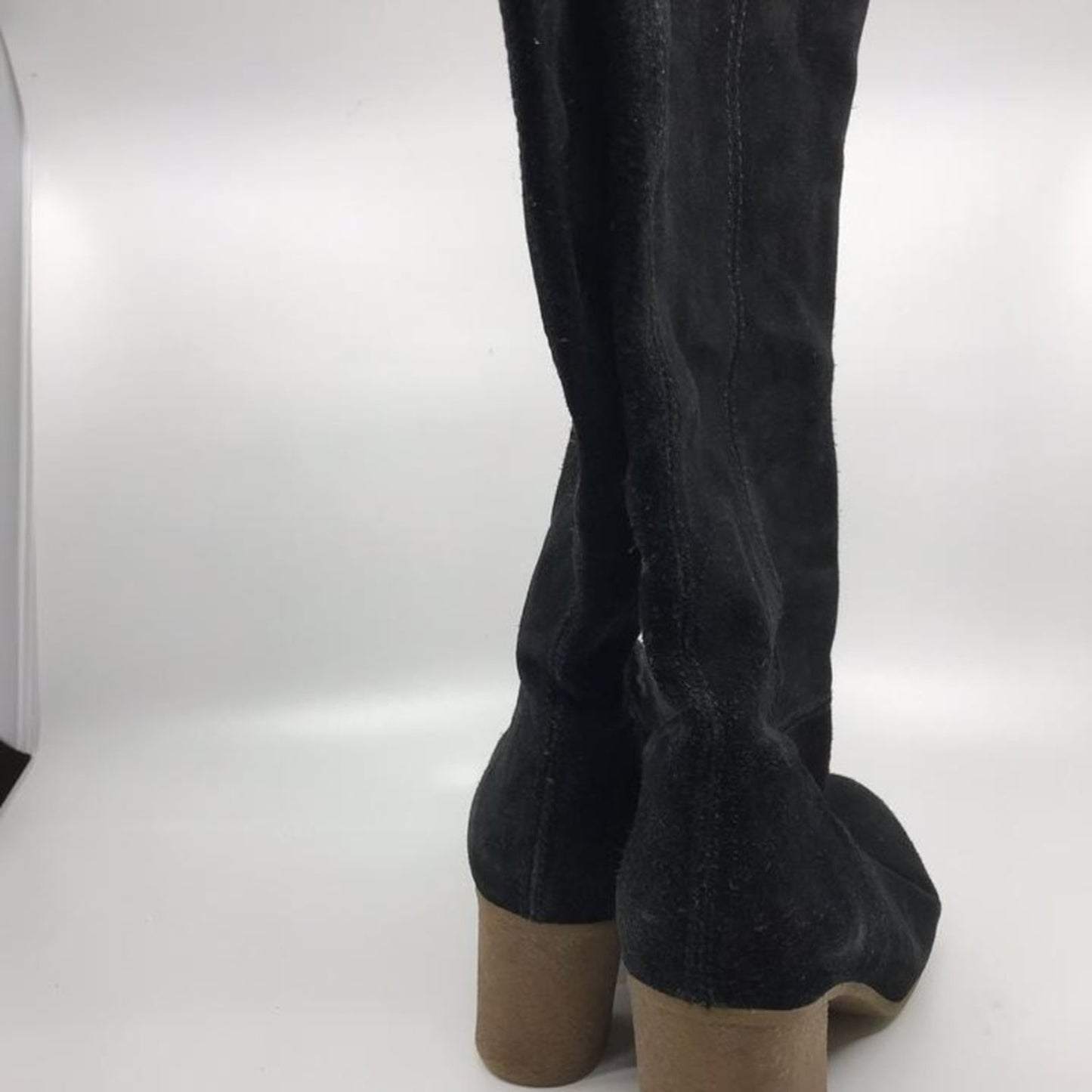 Zara Black Knee High Boots/Booties Size: US 8