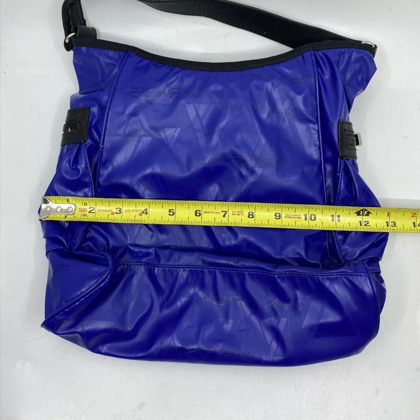 Via Spiga Blue Leather Tote Bag