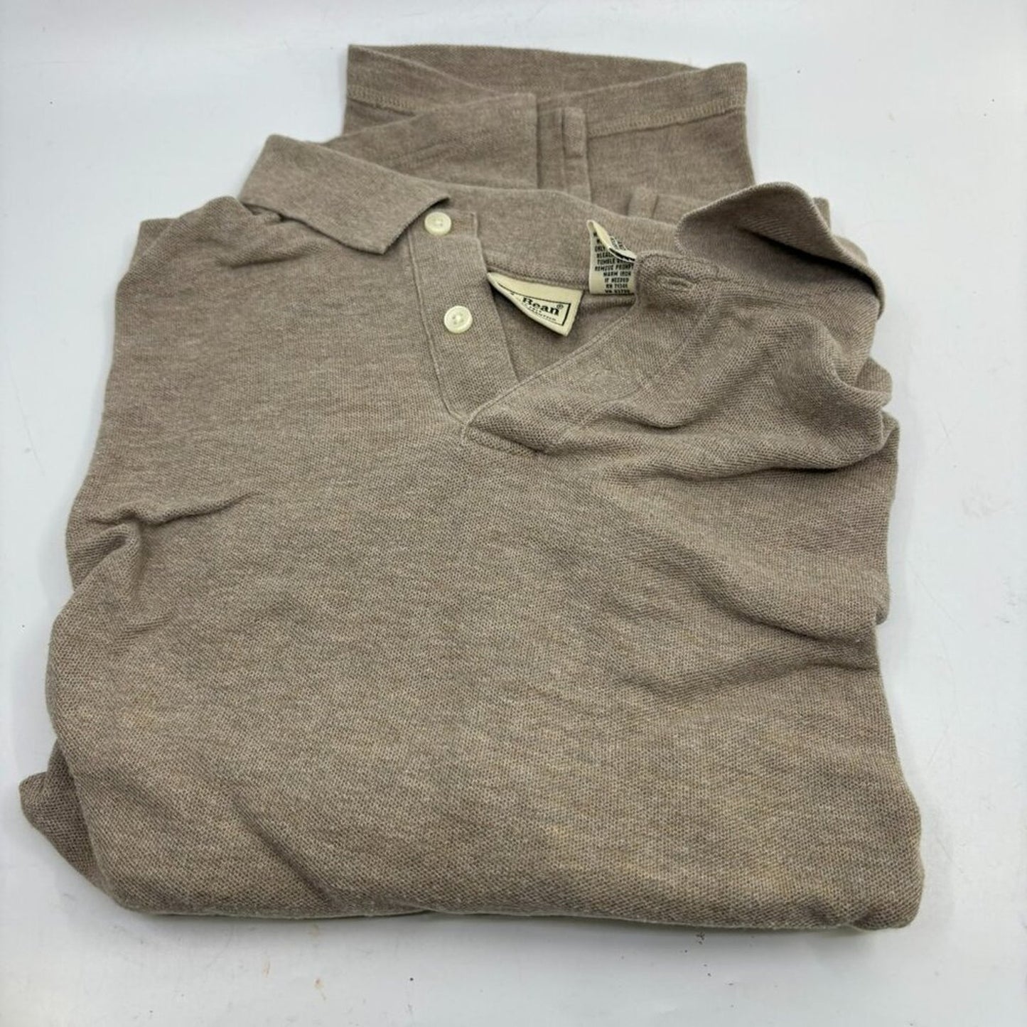 L.L. Bean XL Long Sleave Shirt Brown