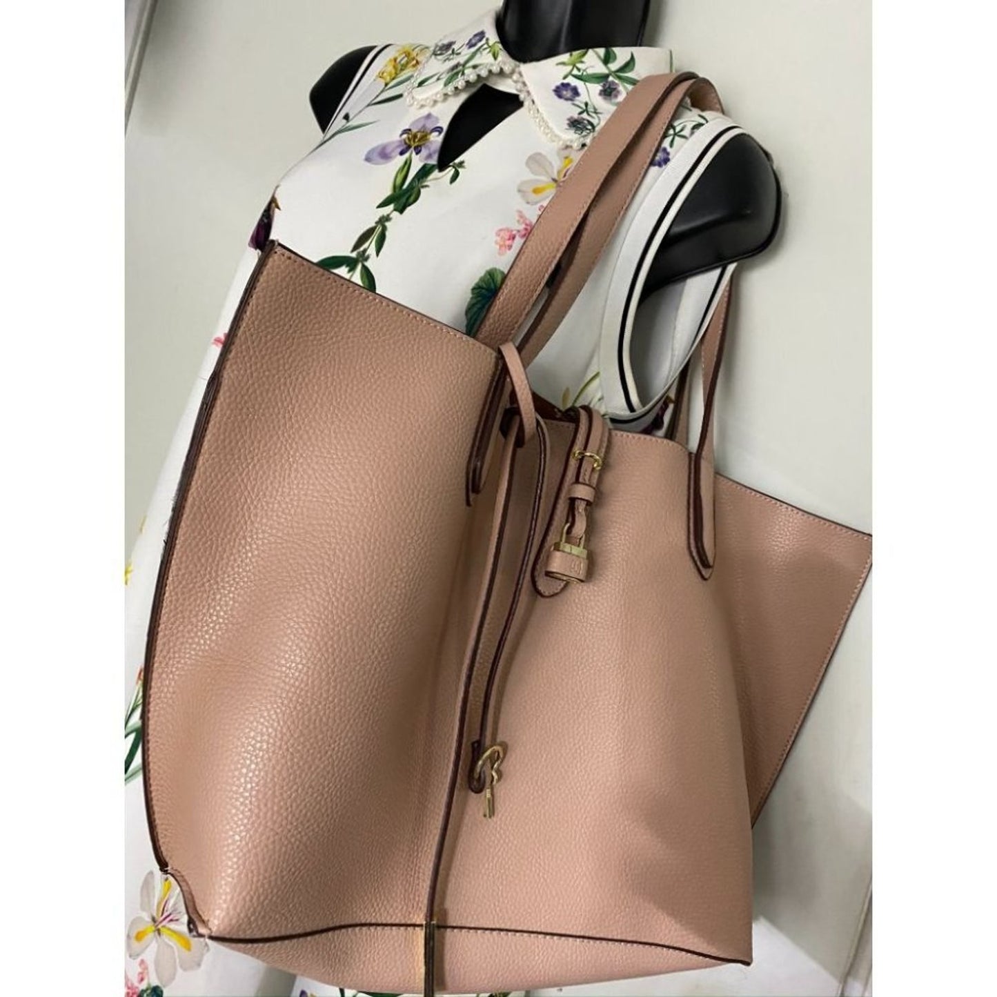 Tutilo New York Large Pink Tote Bag