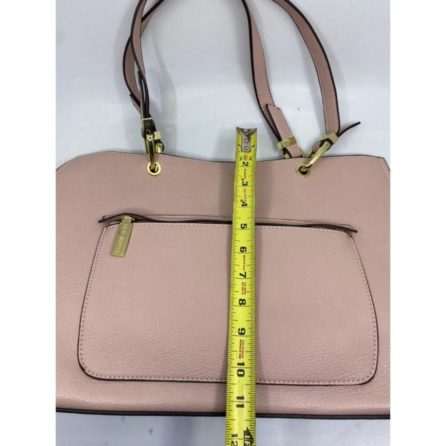 Steve Madden Pink Large Faux Leather Tote Bag
